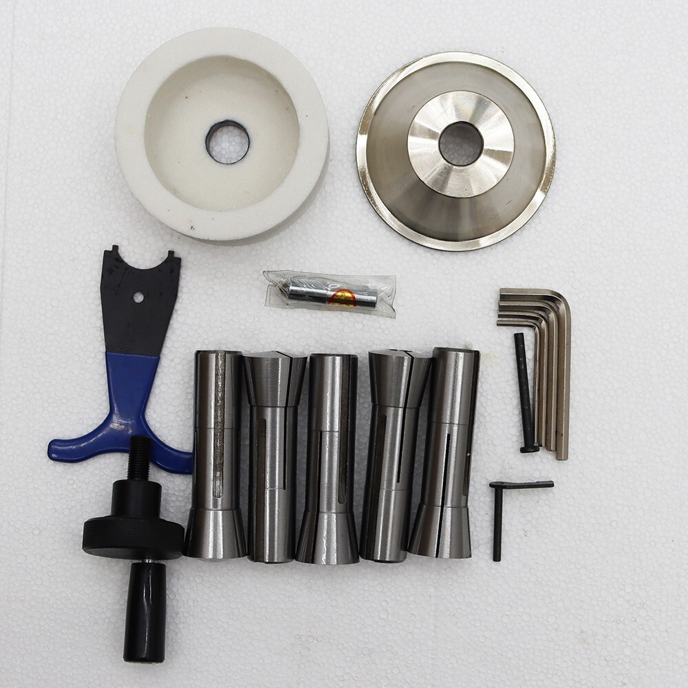 R8 Collet Multi-functional End Mill Grinder Sharpener U2 Universal Knife Grinder