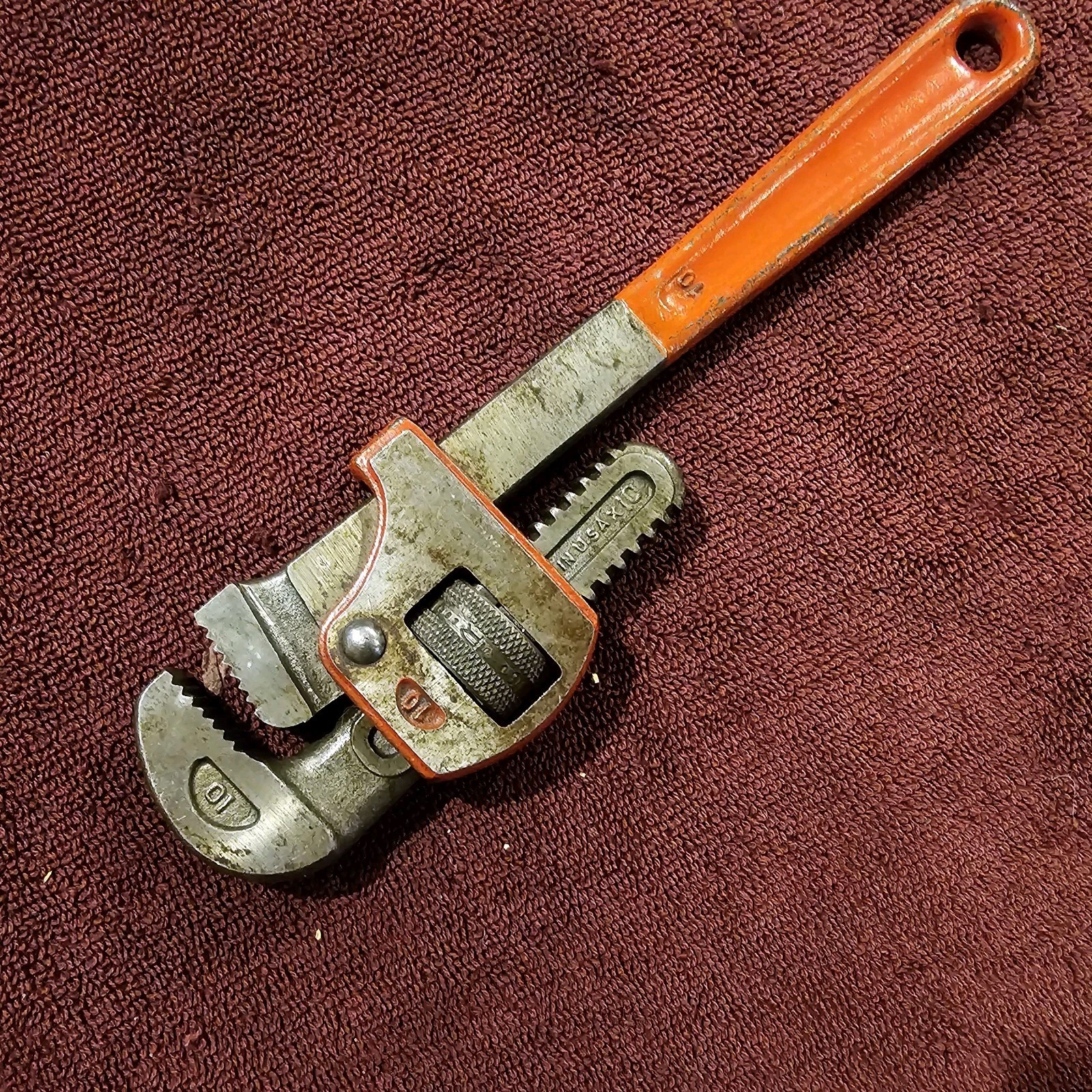 #10 Improved Stillson Pipe Wrench.
