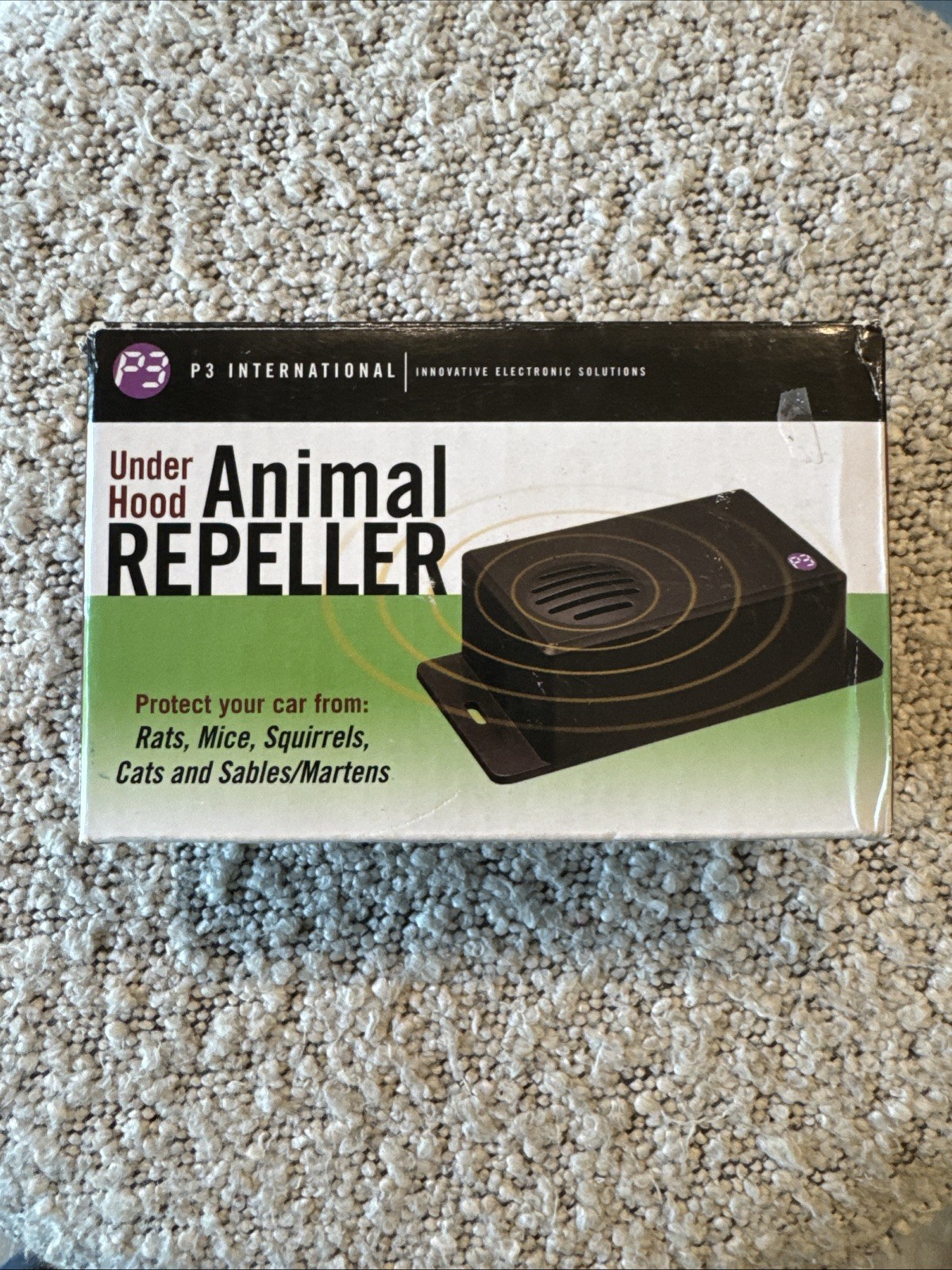P3 International P7825 Underhood Electronic High Frequency Animal Repeller NEW