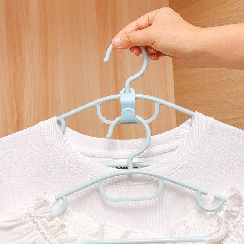 Magic Hanger Connector Hooks Multi-functional Closet Space Saving Clothes Hooks