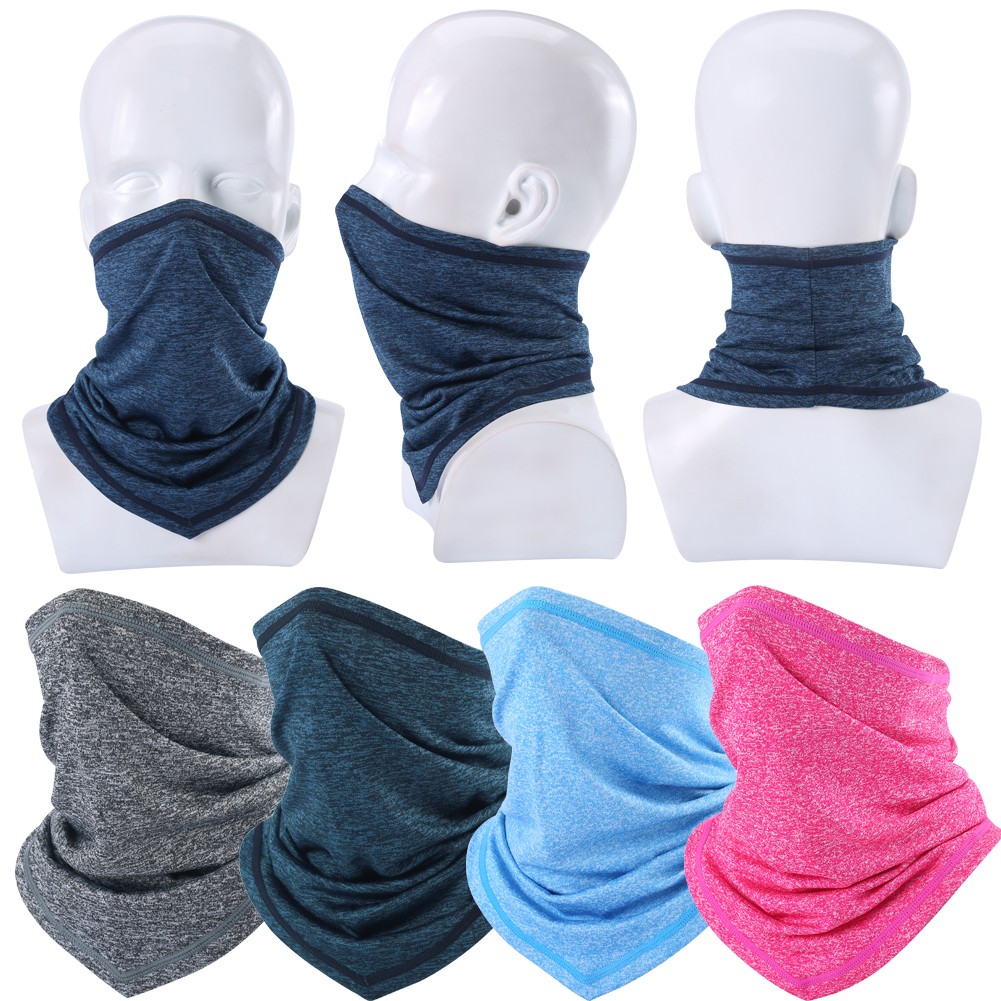 Cycling Neck Gaiter Bandana Face Mask Cover Sun UV Protection Mask for Men Woman