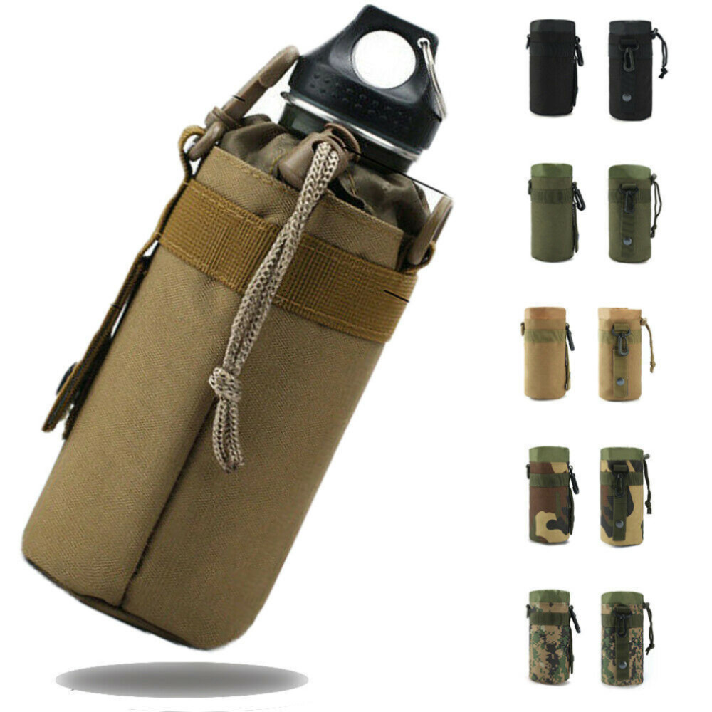 Outdoor Hiking Water Bottle Sleeve Bag Bottle Holder Tactical Water Bottle Pouch