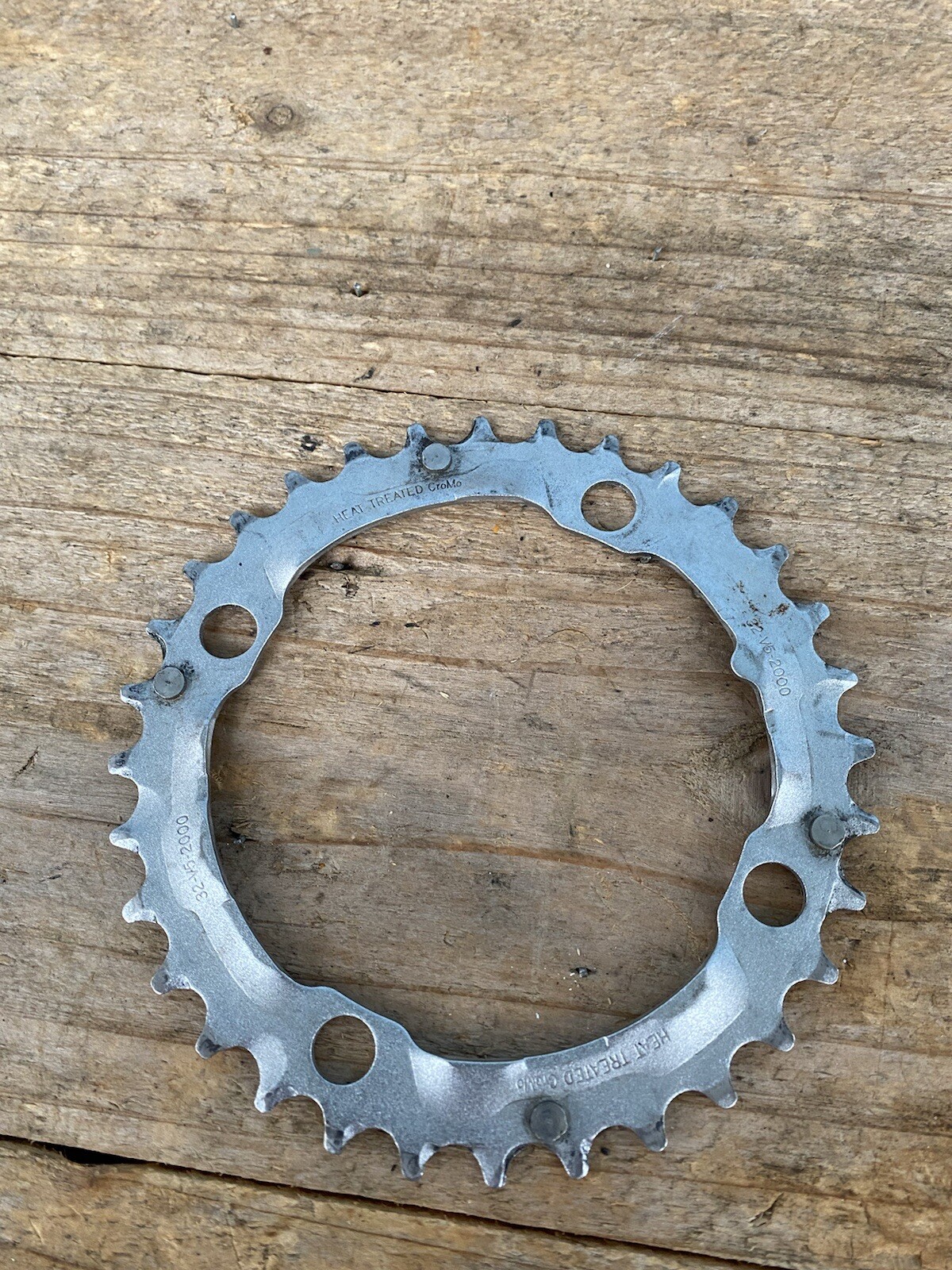 Heavy Duty Heat Treated CrMo 32t Road Bike Mountain Tour Chain Ring-130BCD-Steel