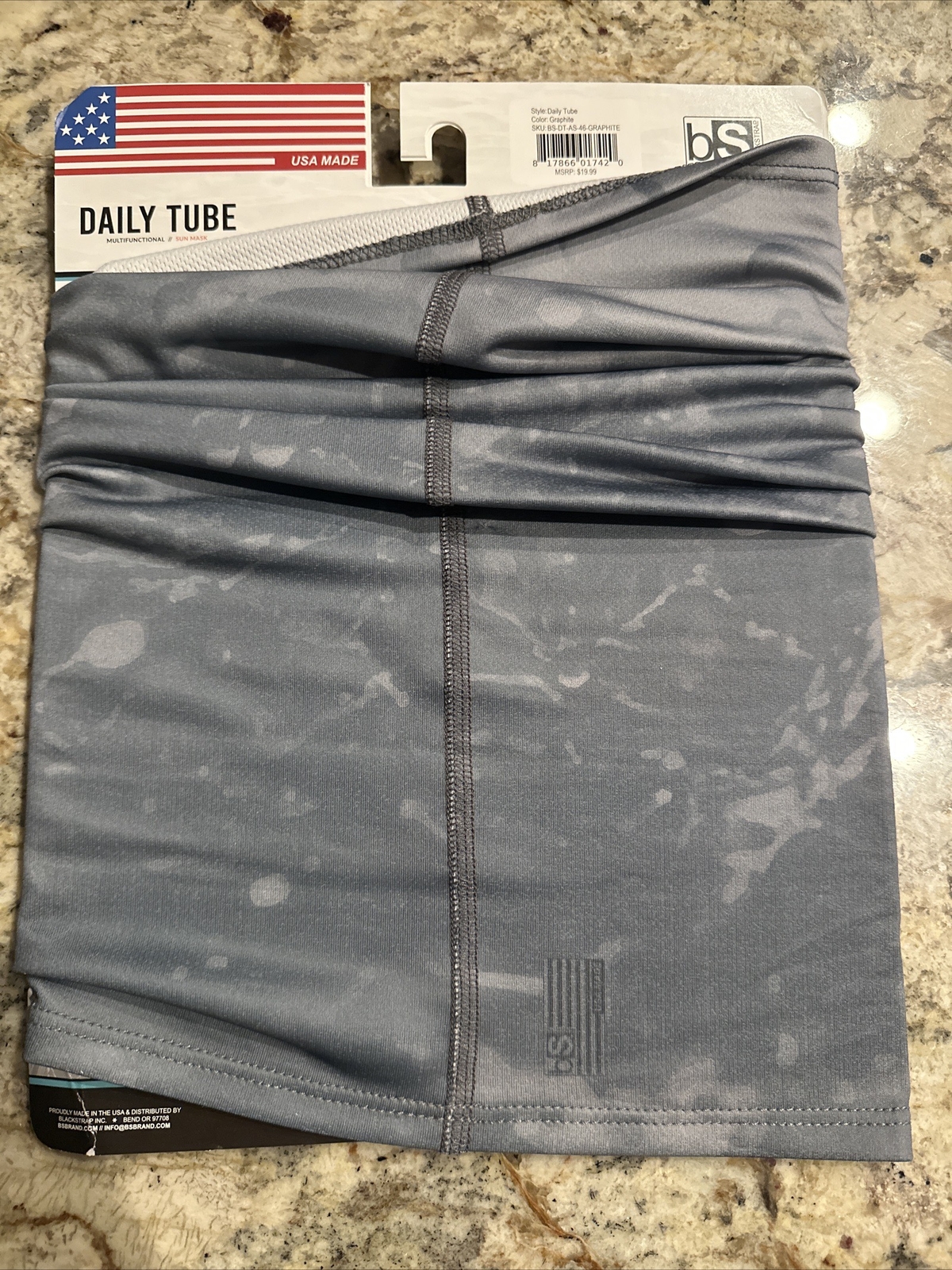 BlackStrap Daily Tube Sun Mask Graphite