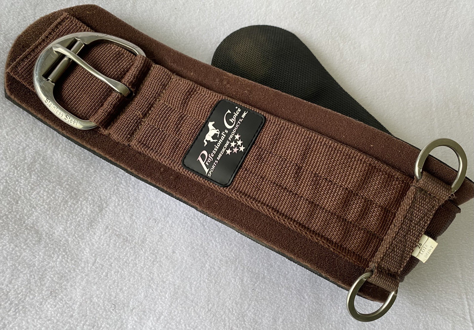 26" BROWN Professional's Choice SMx Neoprene CINCH~ROLLER Buckle~LIGHTLY USED
