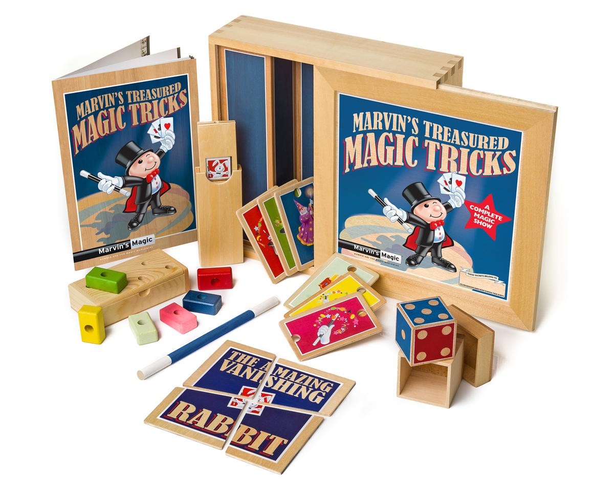 Marvin's Magic Marvin's Treasured Magic Tricks (Wooden Set) [MMJMME0108]