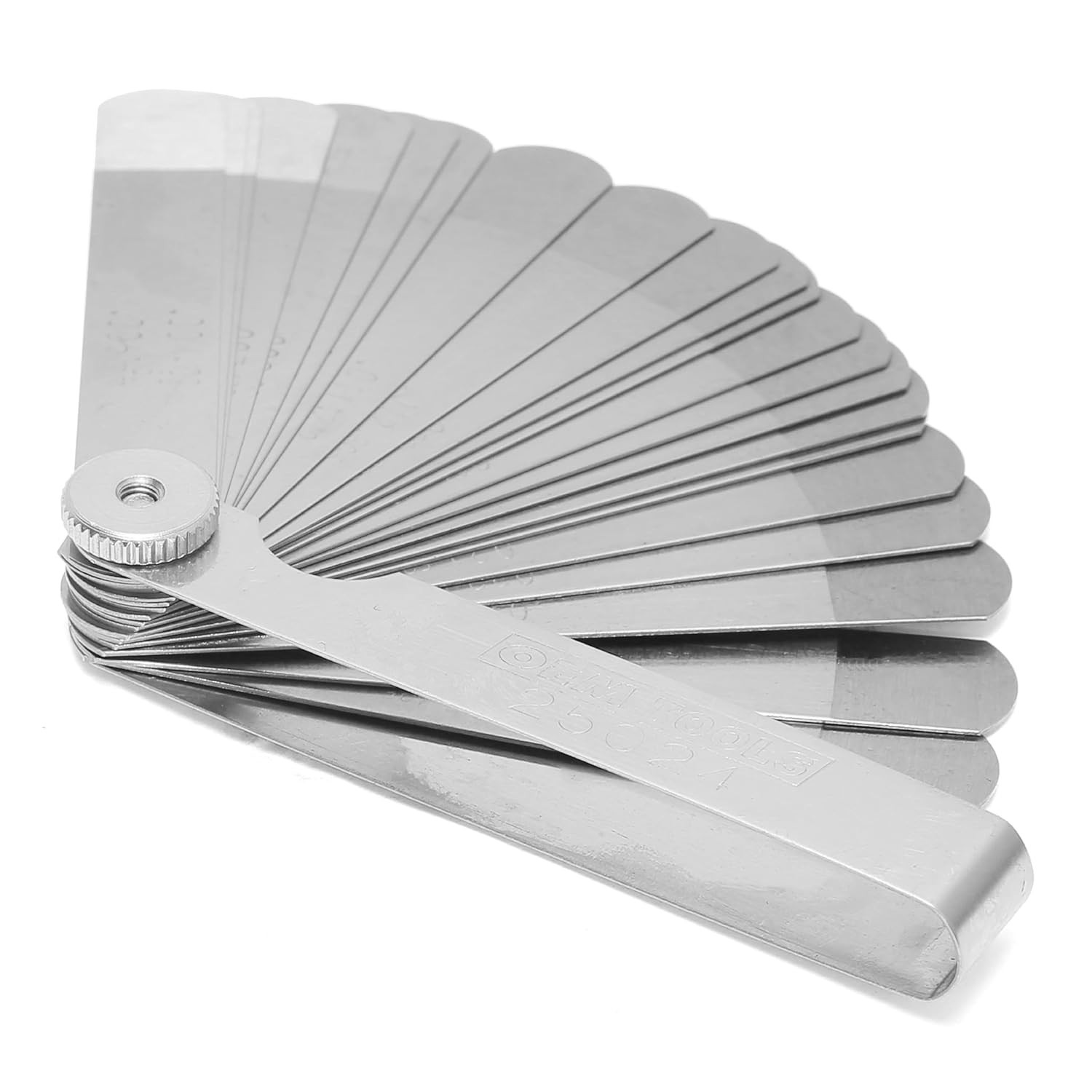 OEM TOOLS Feeler Gauge 22 Blades Go-No-Go .004-.006" To .025"-.027" 25024