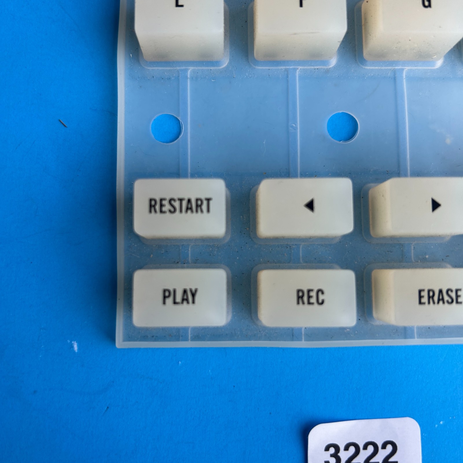 Native Instruments MASCHINE MKI Part: Group and Transport Button Conductive Pad
