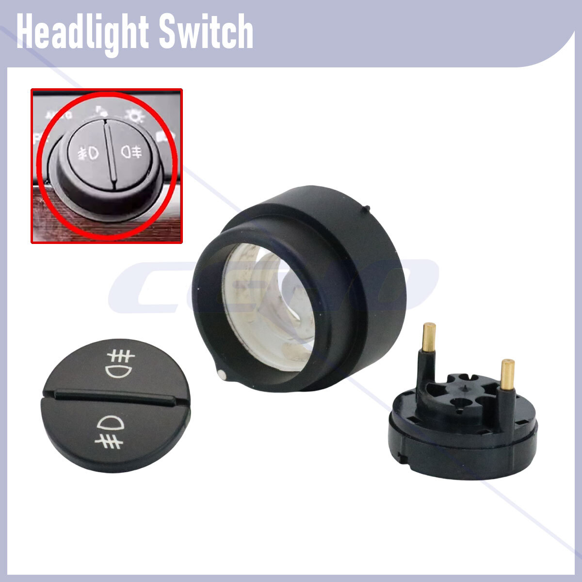Fog Light Switch Button For 2008-2019 Maserati GranTurismo 237798 209288 237799