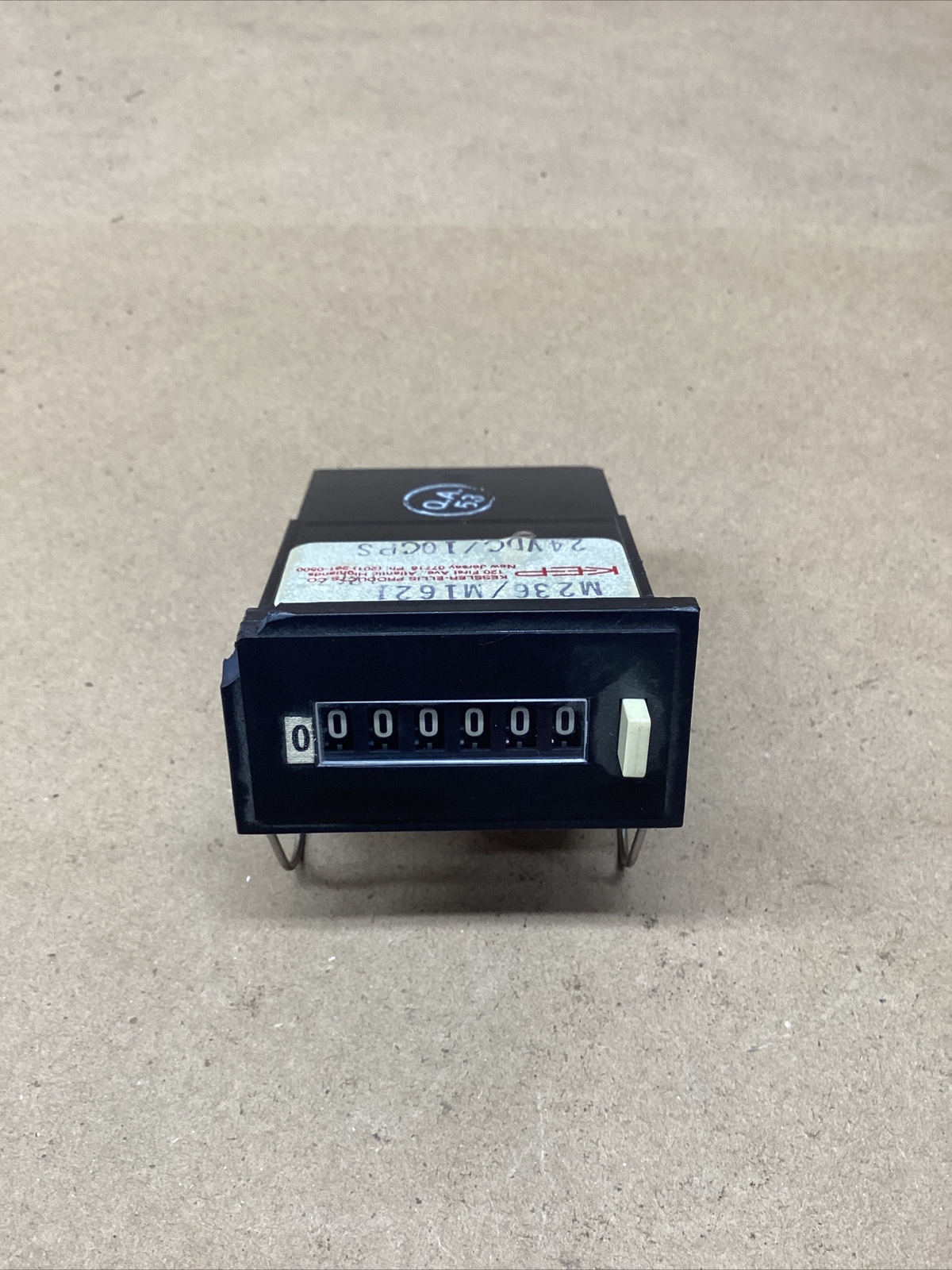KEP Kessler Ellis Counter M236/M1621 24VAC #713F114
