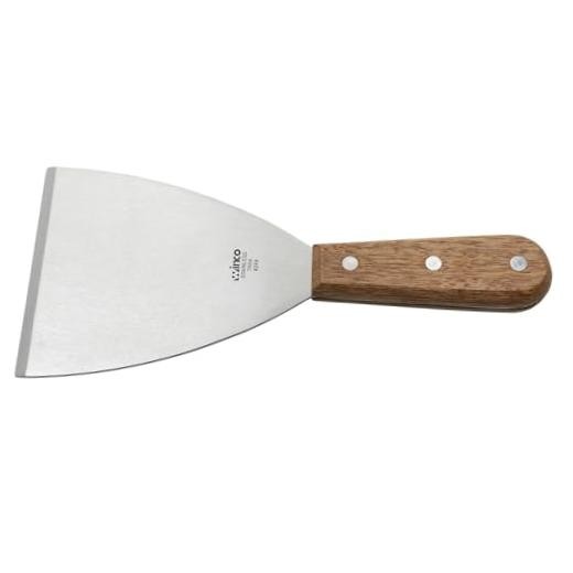 Winco Blade Scraper, 4.5-Inch by 4-Inch,Stainless Steel, Brown,Medium 4.5" x 4"