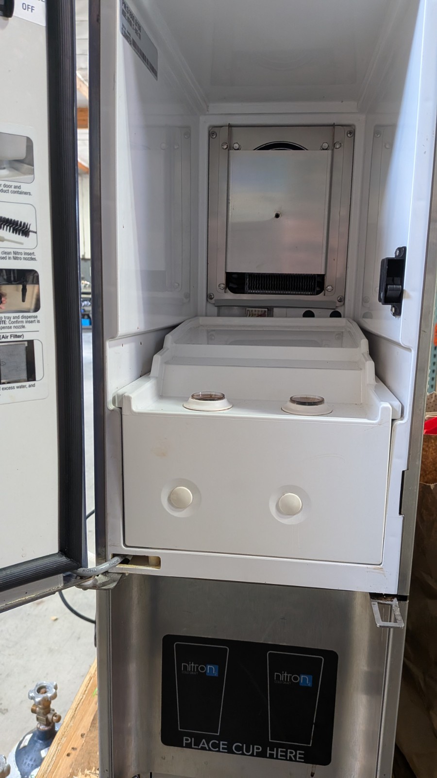 Bunn nitron cold brew coffee dispenser