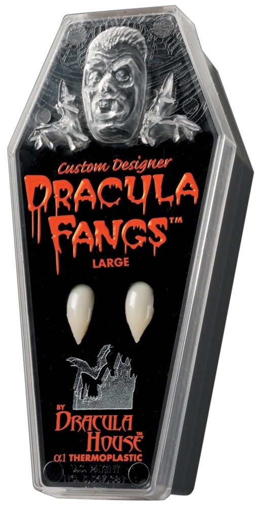 Dracula Fangs Teeth Prosthetic Custom Fit Cosplay Halloween