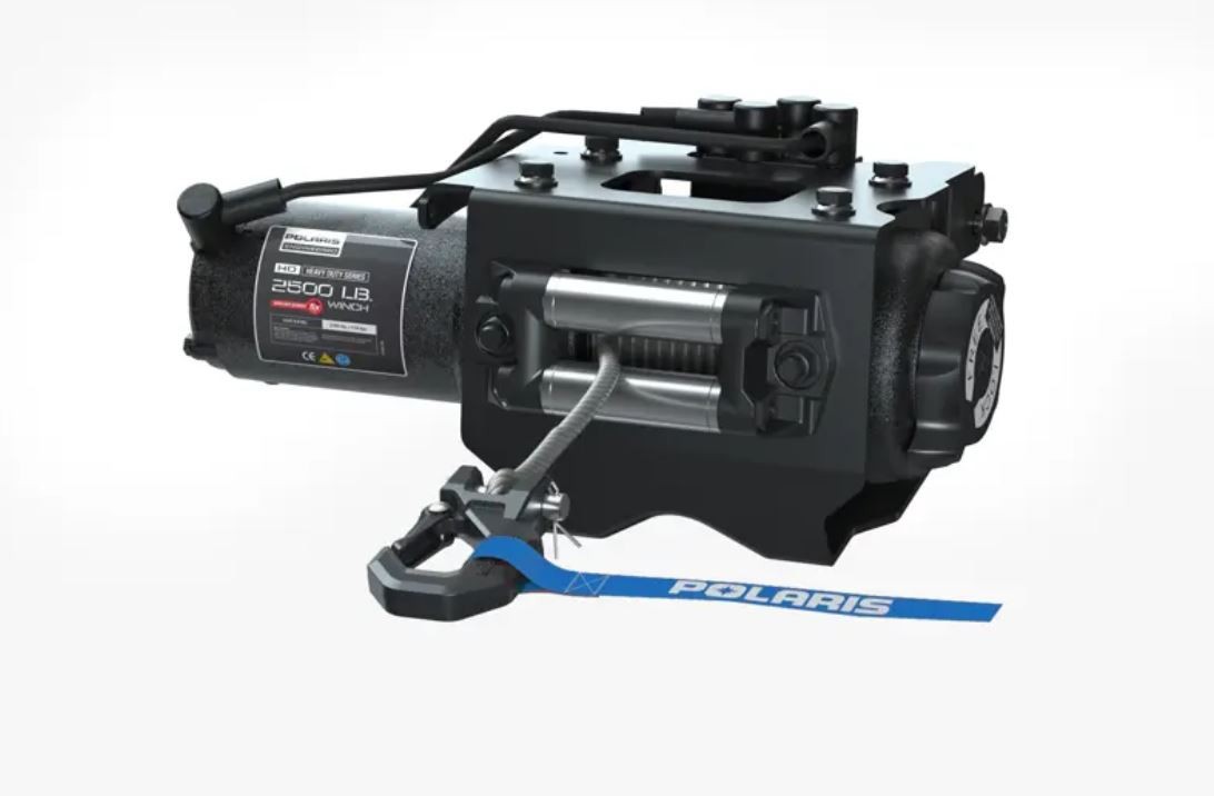 NEW Genuine Polaris OEM Sportsman HD 2,500 lb. Winch with Steel Cable 2891611