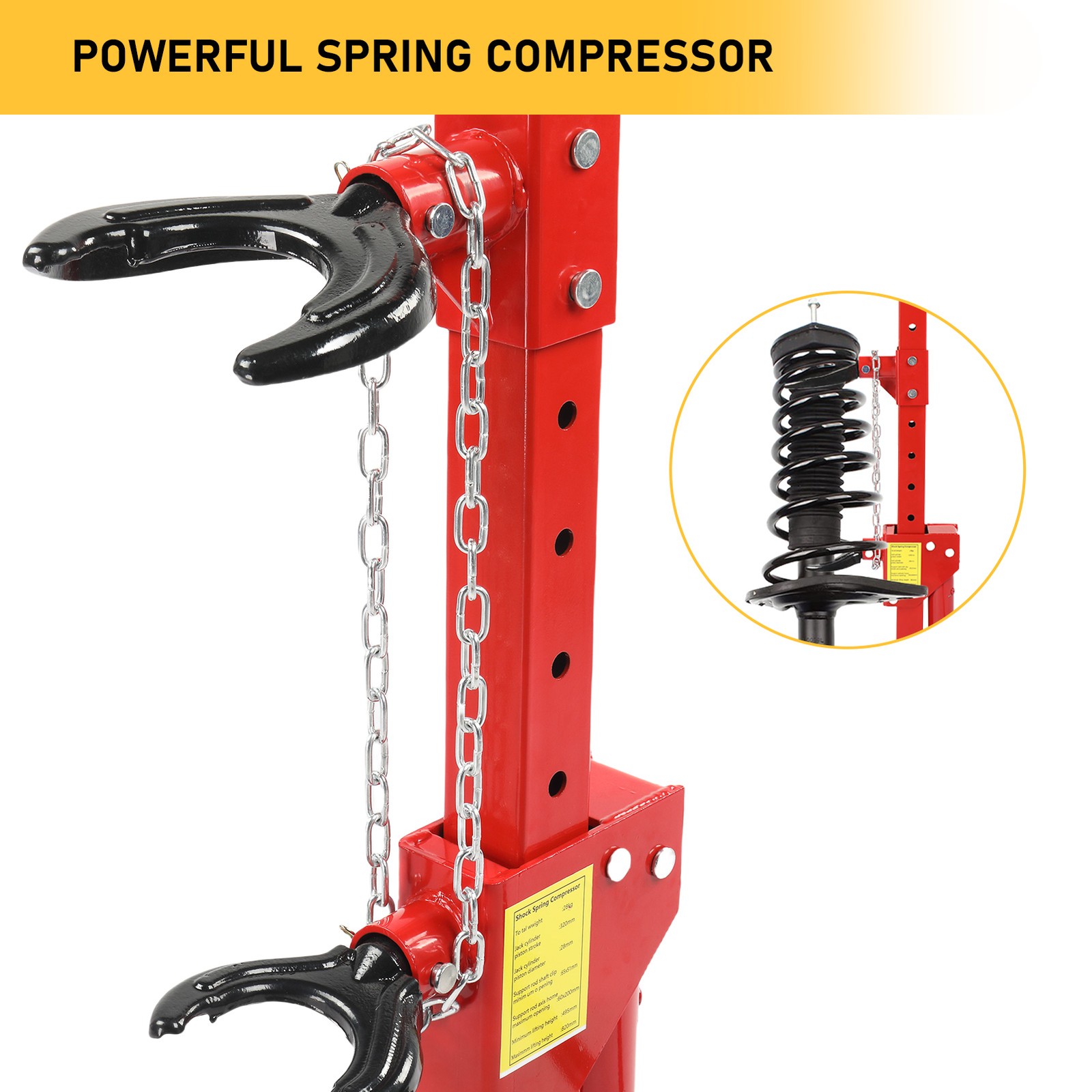 Strut Spring Compressor 4.5 T Hydraulic Jack Coil Spring Compressor Tool