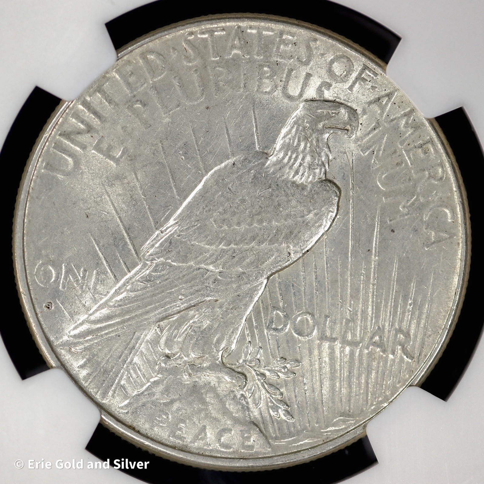 1927-S $1 Peace Silver Dollar NGC AU 53