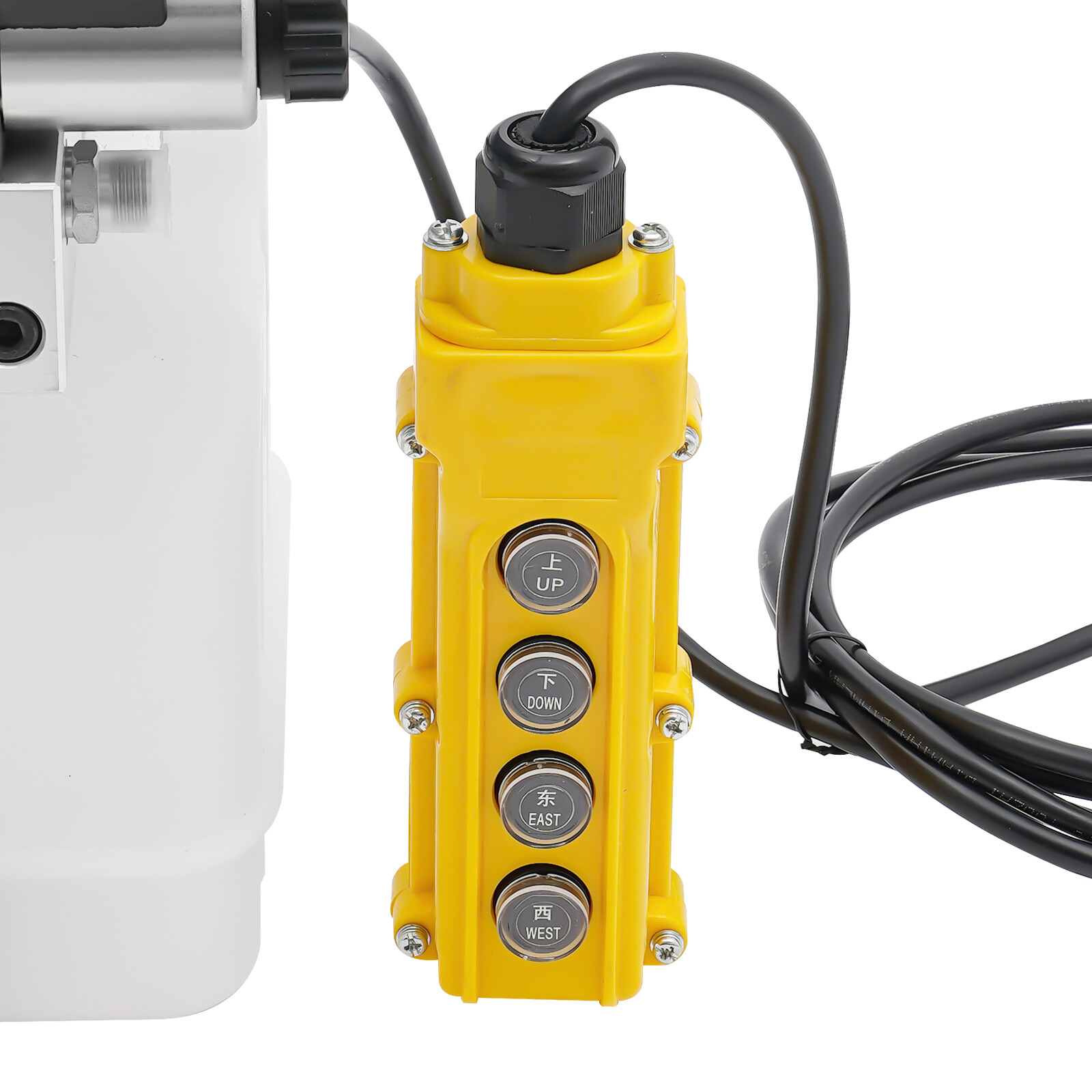 22Mpa Hydraulic Pump 4.5 Quart Double Acting Dump Trailer Pump Power Unit DC 12V