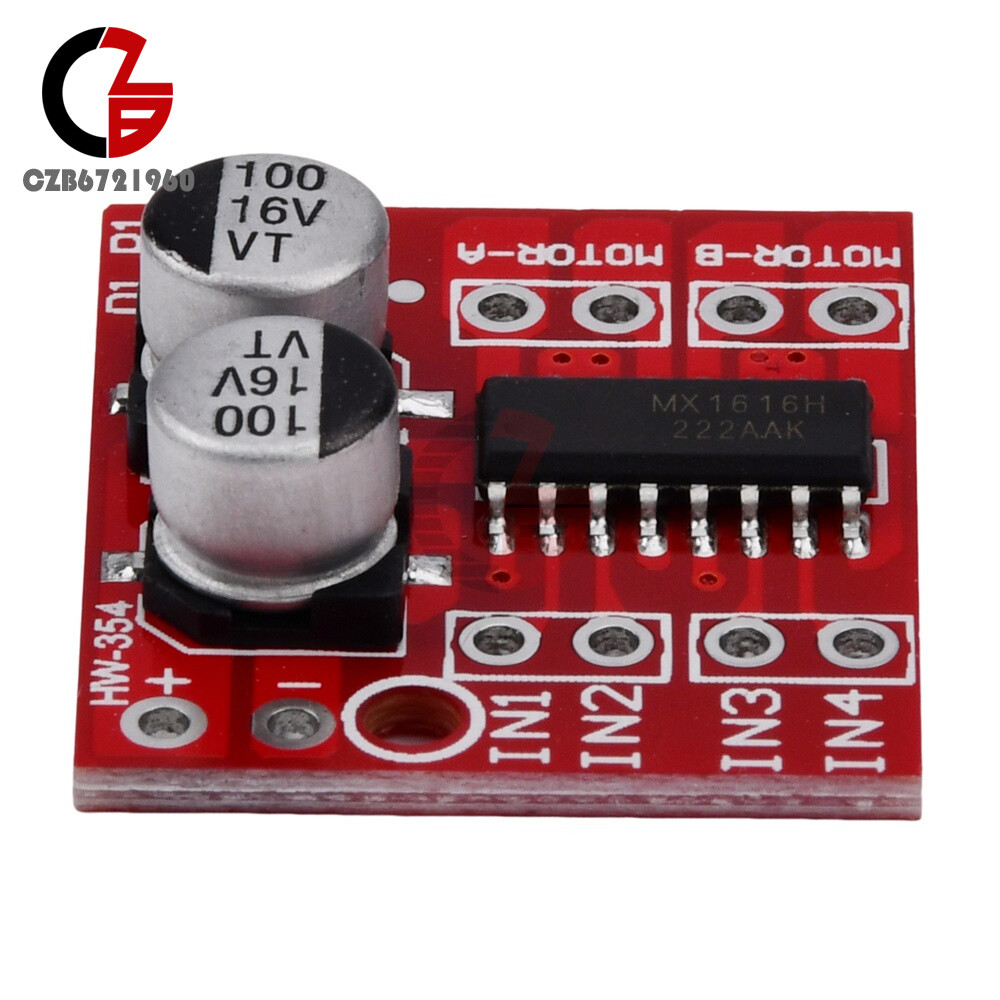 5PCS Dual H-bridge Motor Driver 1.5A Drive Module For DC / 2-Phase Stepper Motor