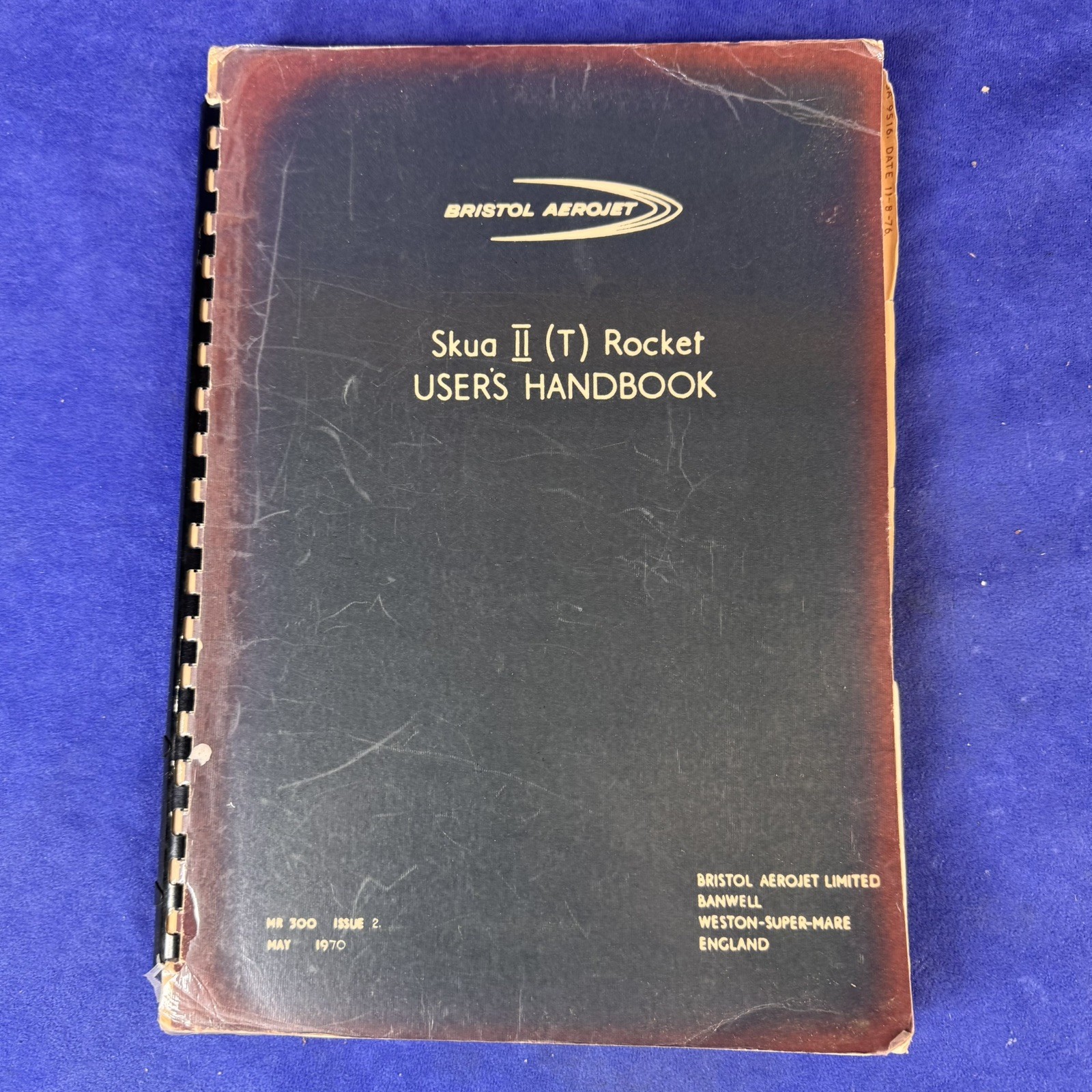SKYLARK Experimenters’ Handbook British Aircraft Corporation 1967 RAF Rocket