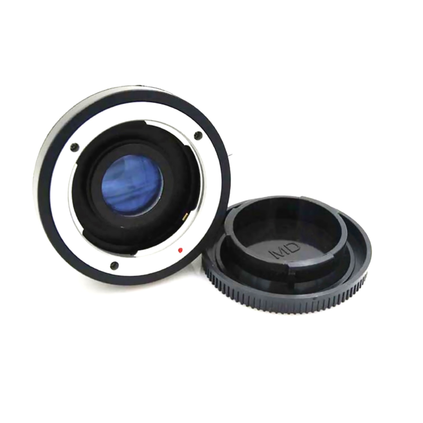 MD-EOS Camera Mount Adapter+Cap For Minolta MD MC Lens to For Canon EOS EF