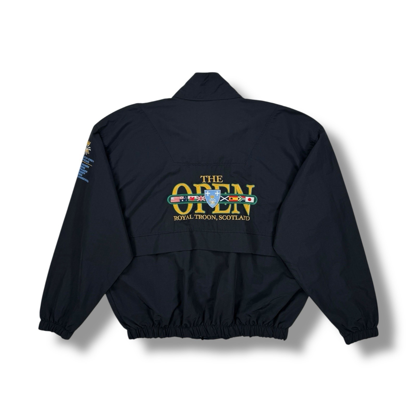 Vintage 1997 Royal Troon Golf British Open Full Zip Jacket Mens Large • MINT