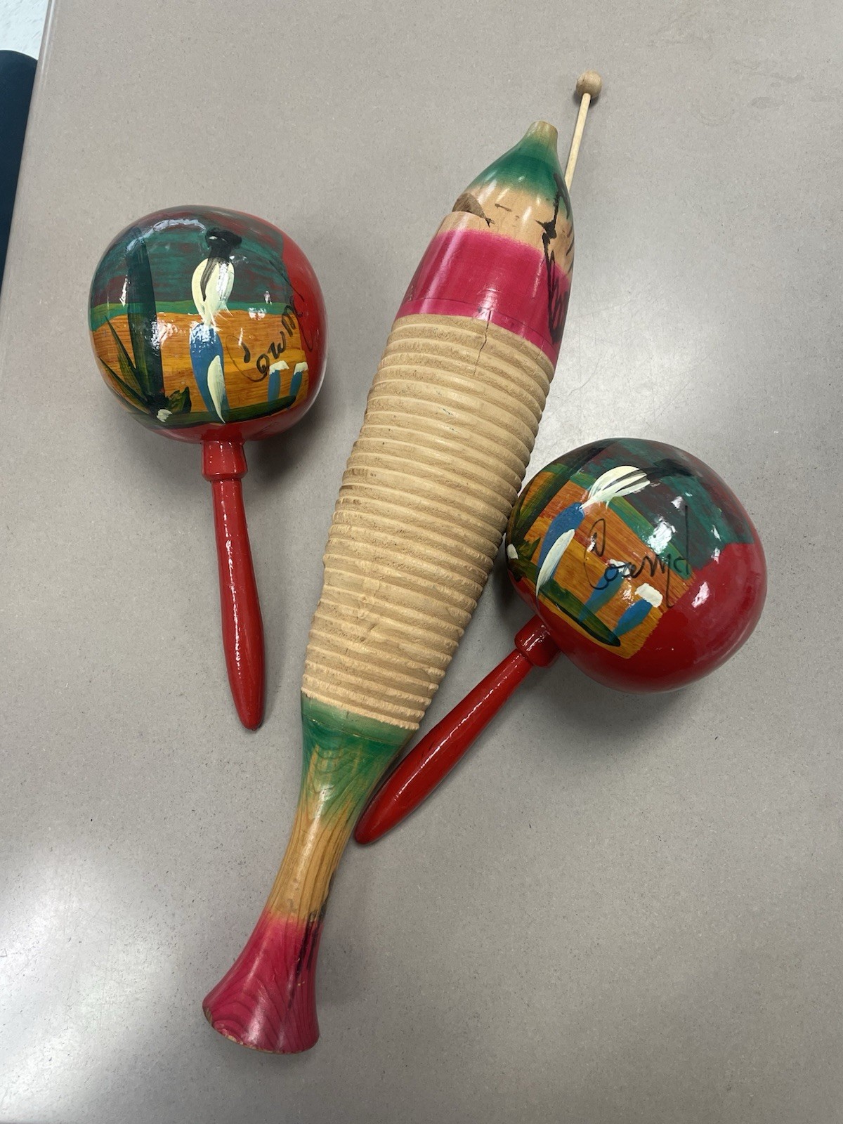 Güiro & Maracas Musical Instruments