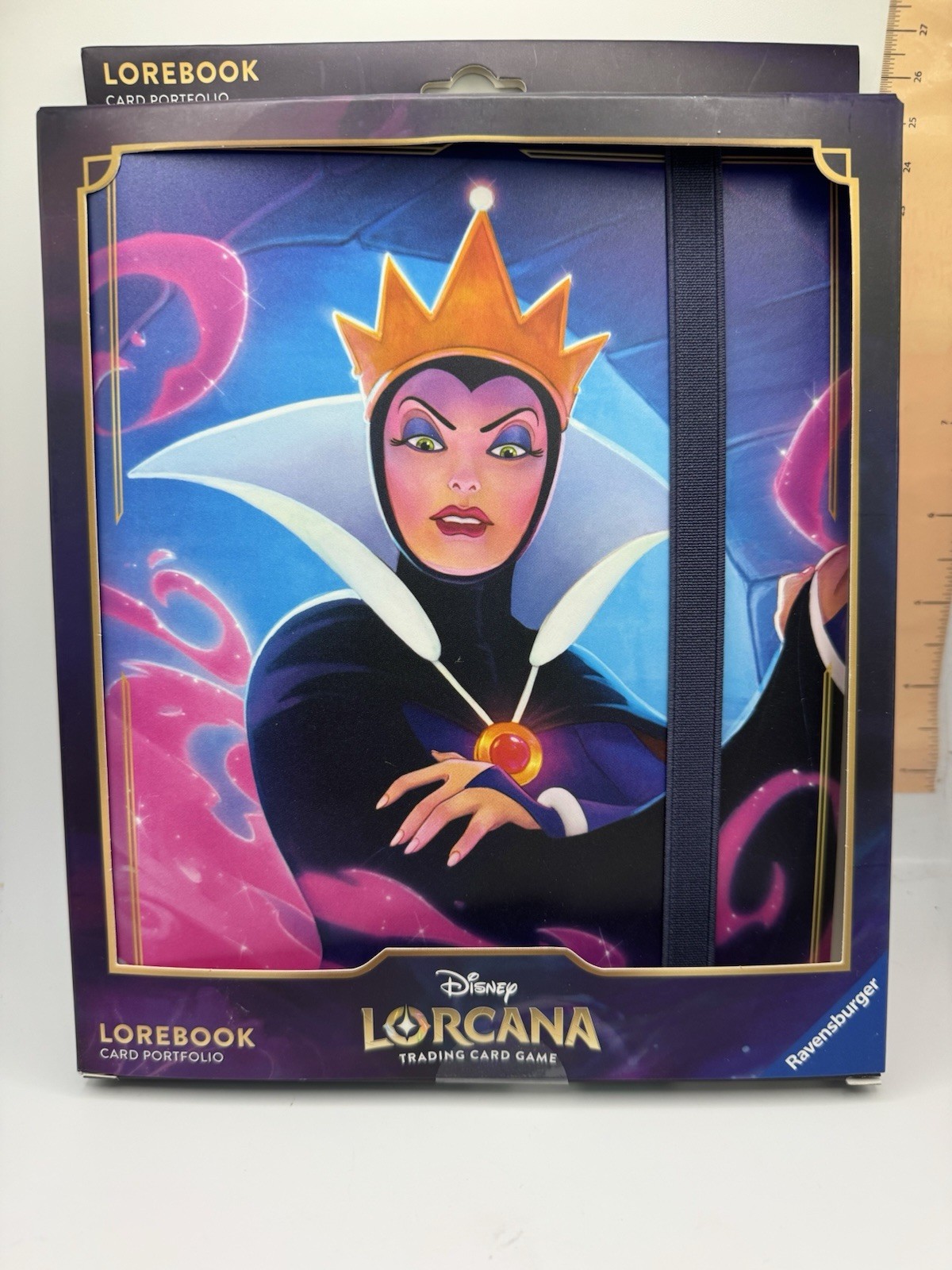 Disney Lorcana The First Chapter LoreBook Evil Queen Card Portfolio Binder NEW