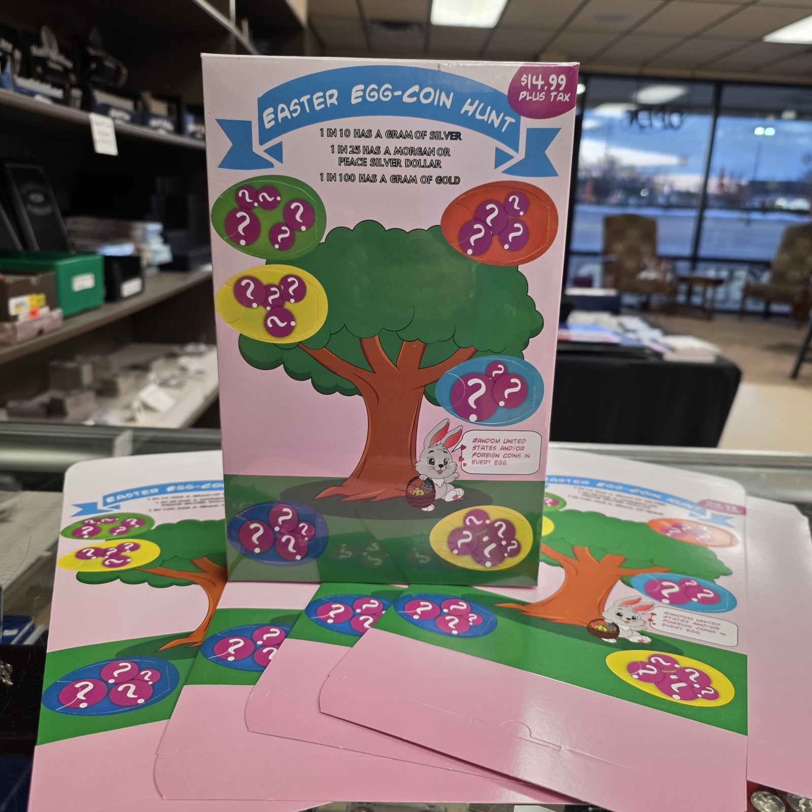 Easter Egg-Coin Mystery Box