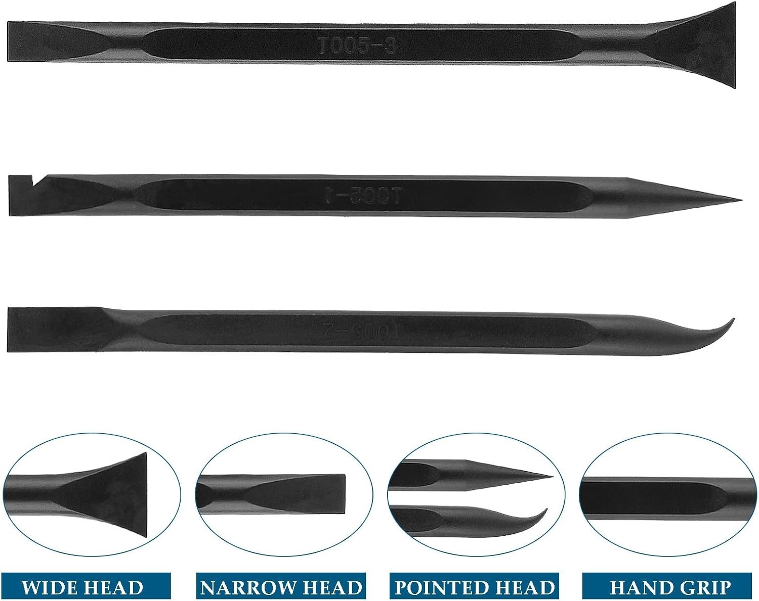 All-in-One Non-Scratch Plastic Scraper Set: 6 Tools for Every Application
