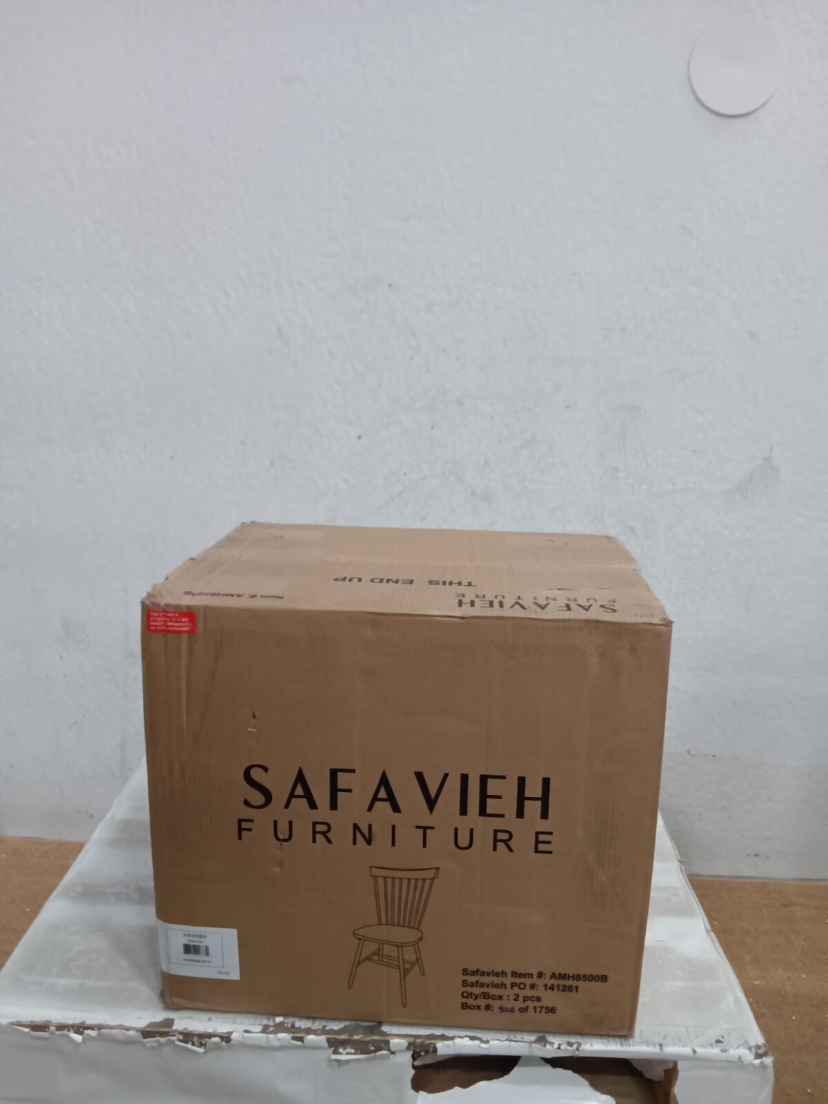 Safavieh PARKER SPINDEL SIDE CHAIR, Reduced Price 2172729008 AMH8500B