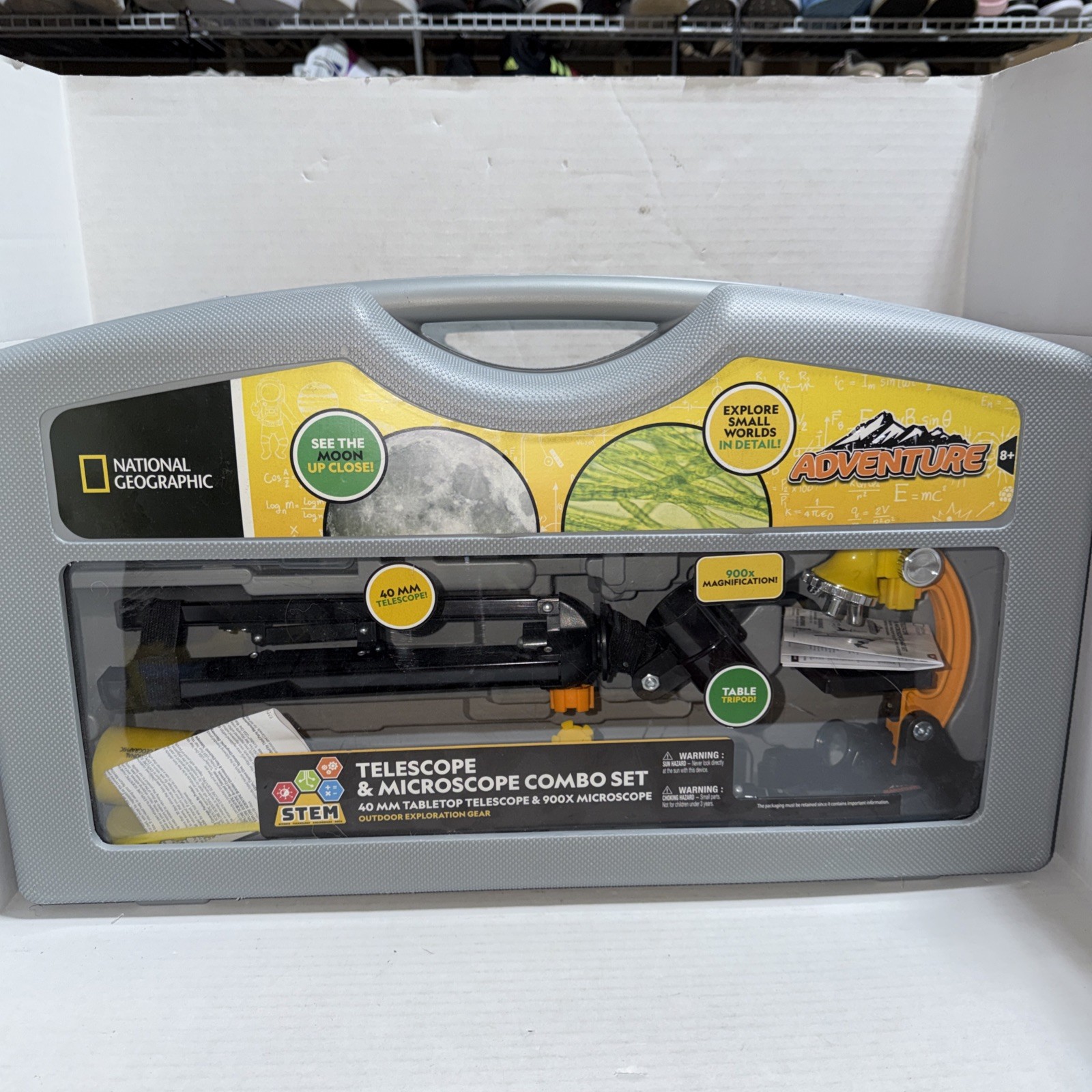 National Geographic Telescope And Microscope Combo Set