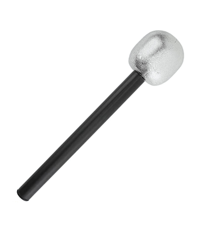 Fake Glitter Microphone – Taylor Swift-Inspired Party Prop