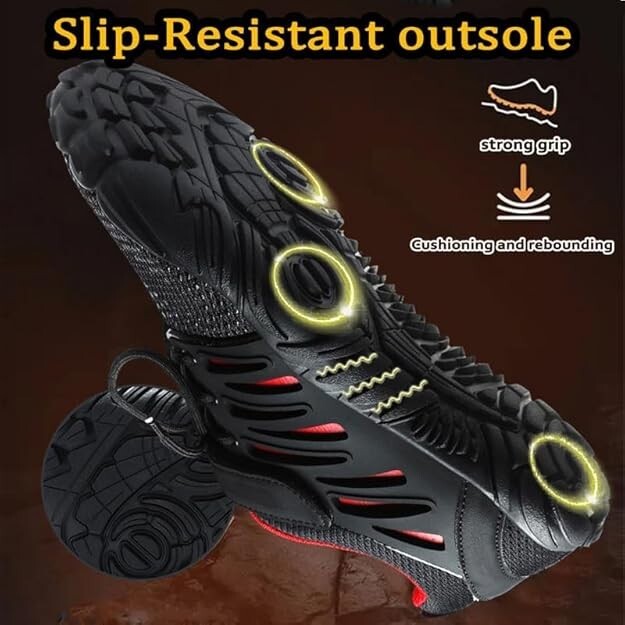 Barefoot Shoes Men Wide Toe Box Zero Drop Grounding Gym Workout Running Hike