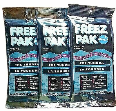 Lifoam Freez Pak 3 7/8" x 8 3/4" x 1/2", Pack of 3
