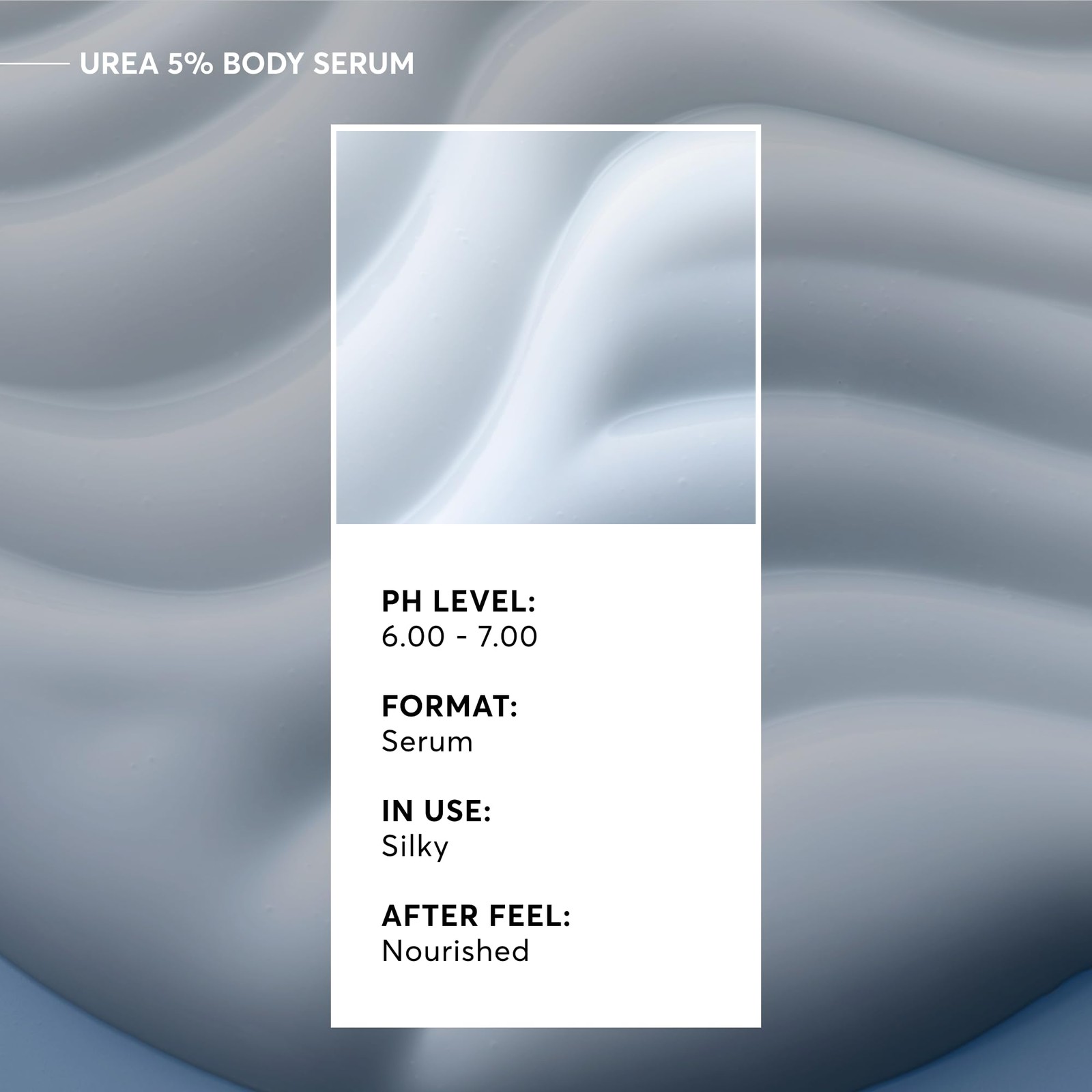 Naturium Urea 5% Body Serum, Lightweight, Hydrating Serum with Nourishing & Soot