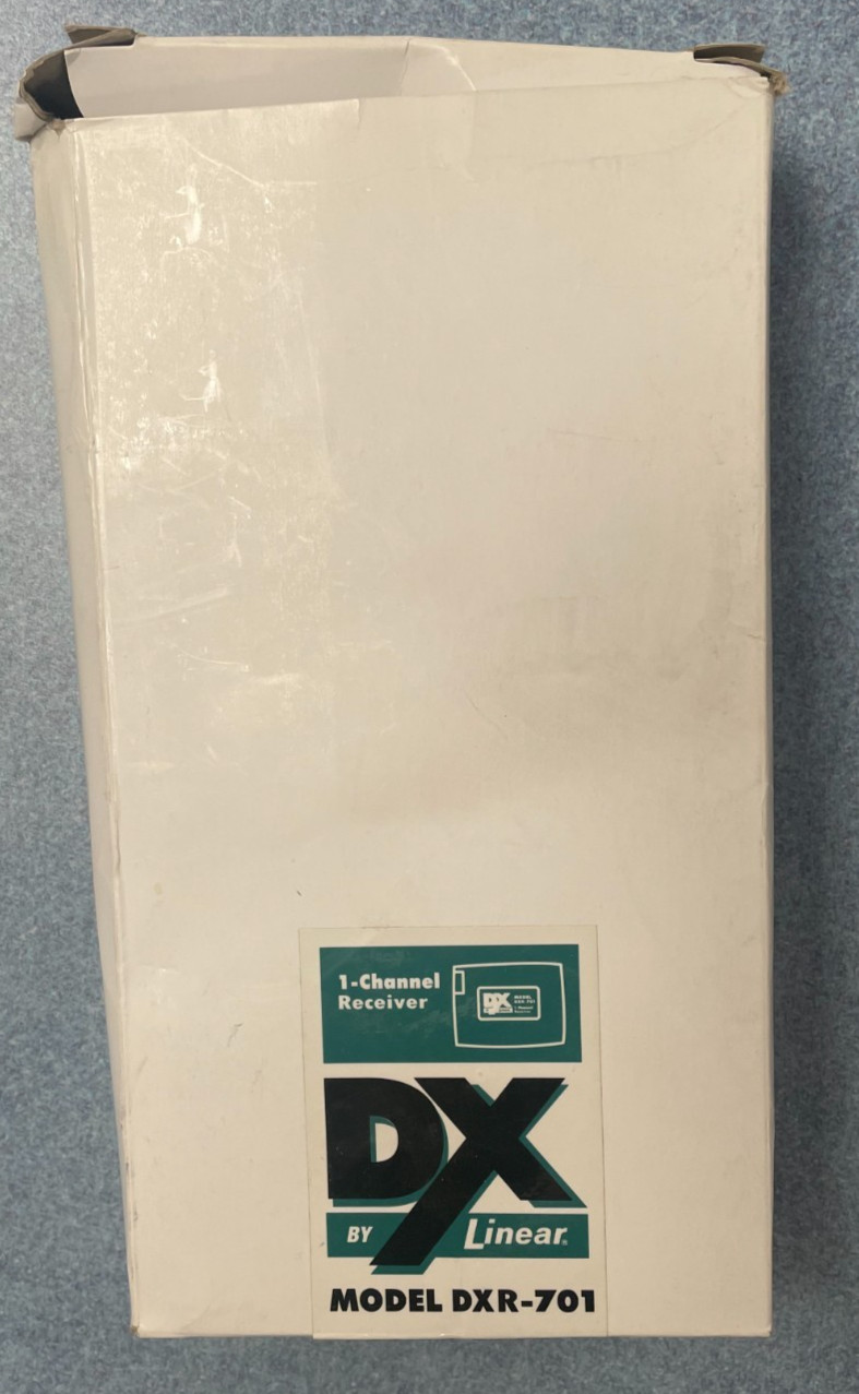 Linear DXR-701 One-Channel Receiver BRAND NEW!