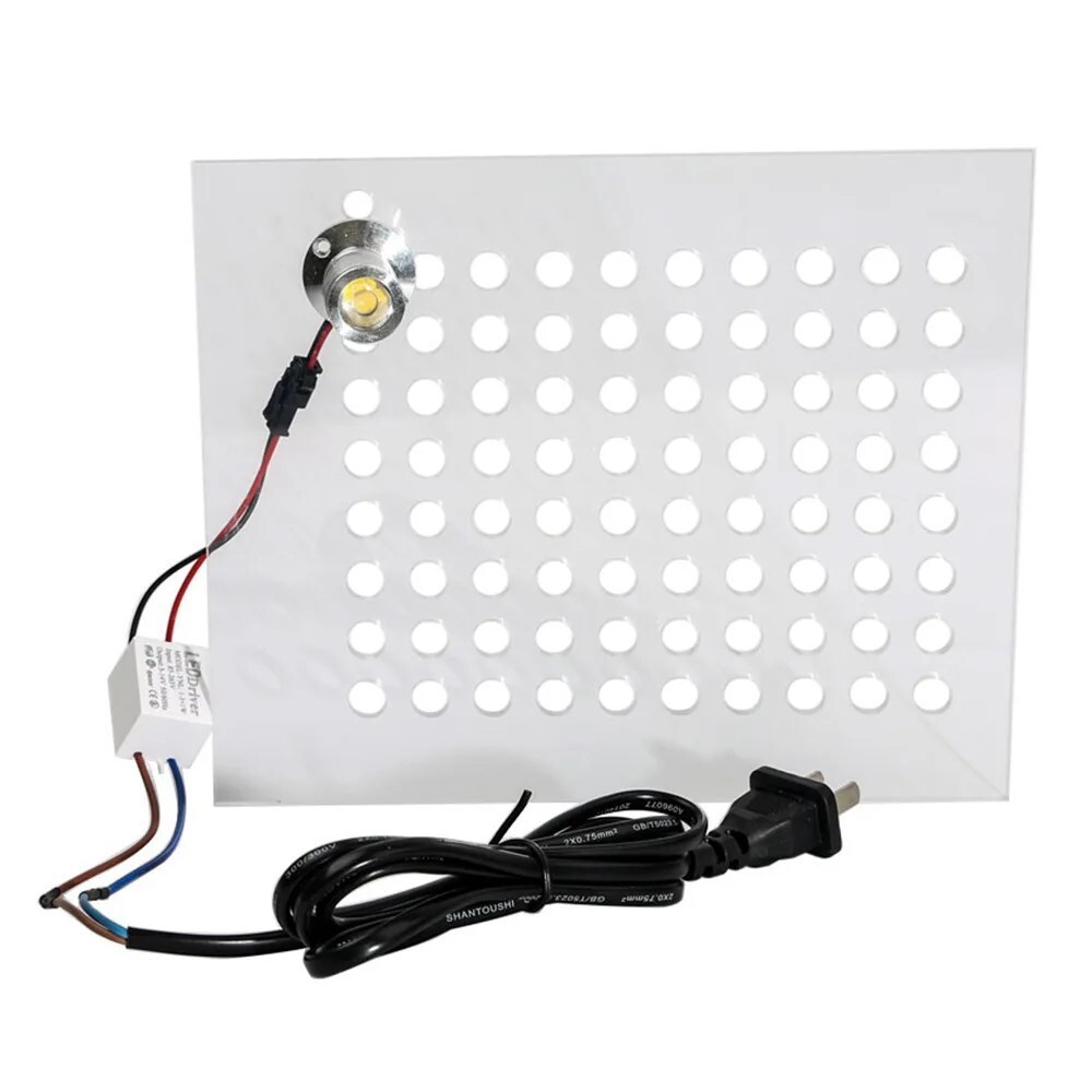 Aluminum LED BDM Frame ECU Test Stand Fit KESS KTAG FGTECH Programming Tool