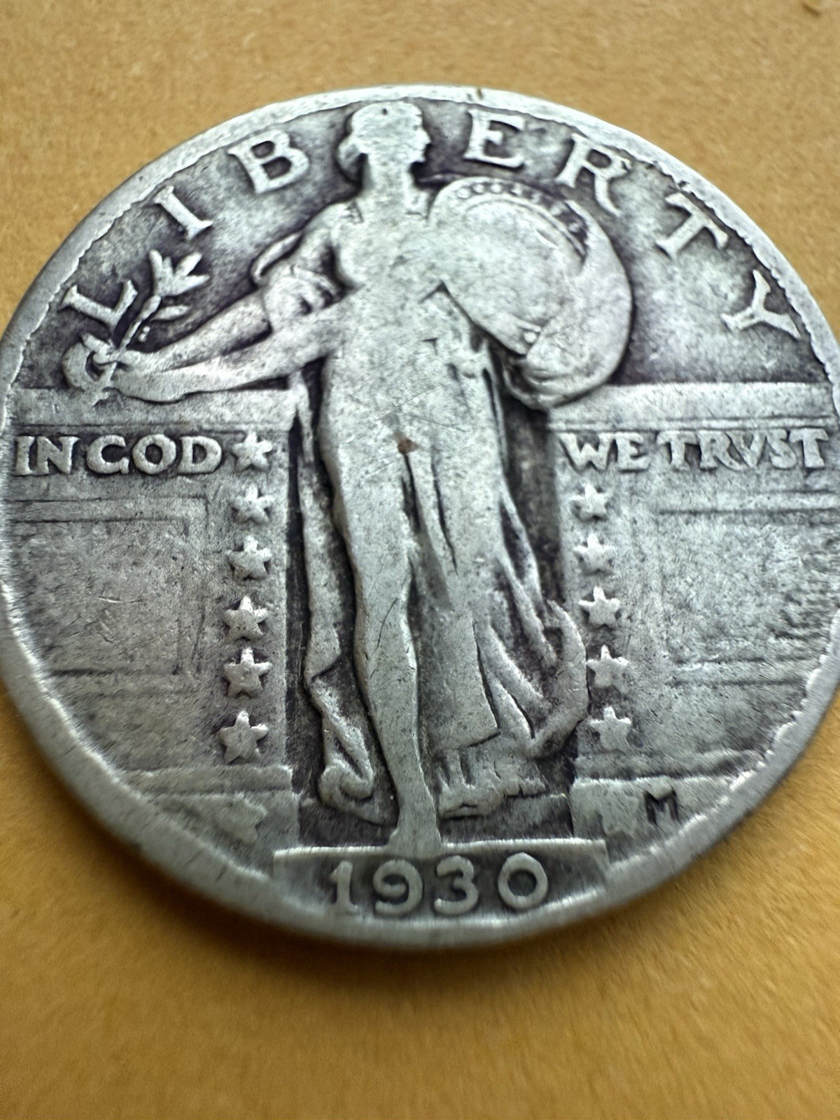 1930 Standing Liberty Quarter 90% silver