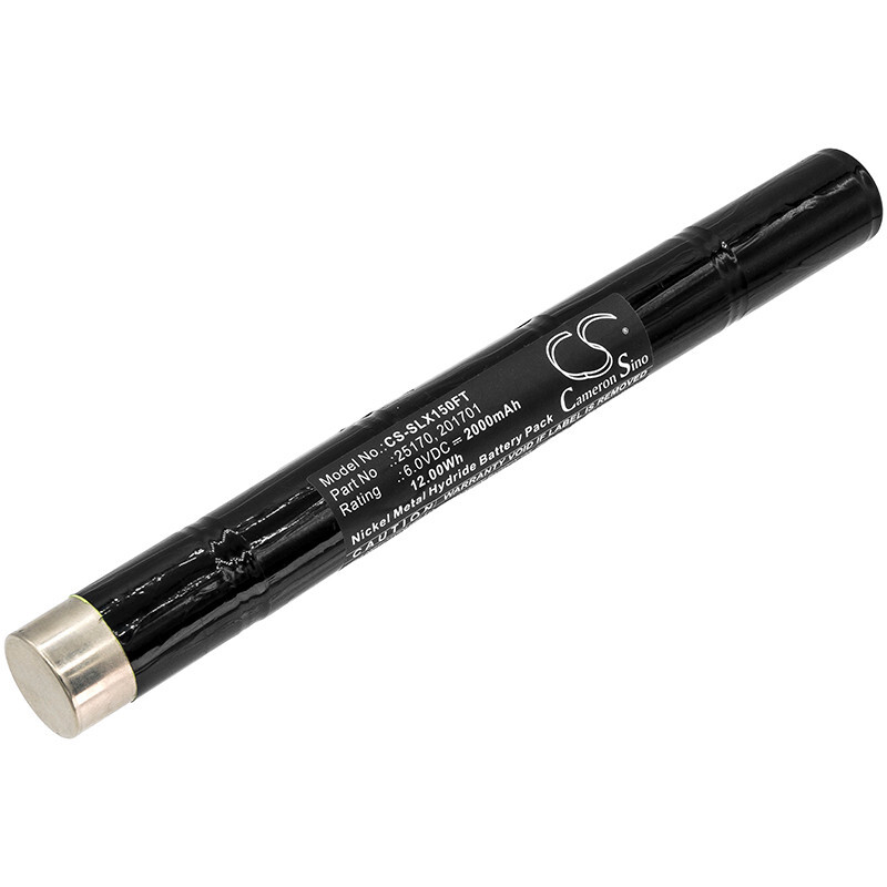Battery 2000mAh 25170 201701 for Streamlight SL-15X SL-20XP Flashlight