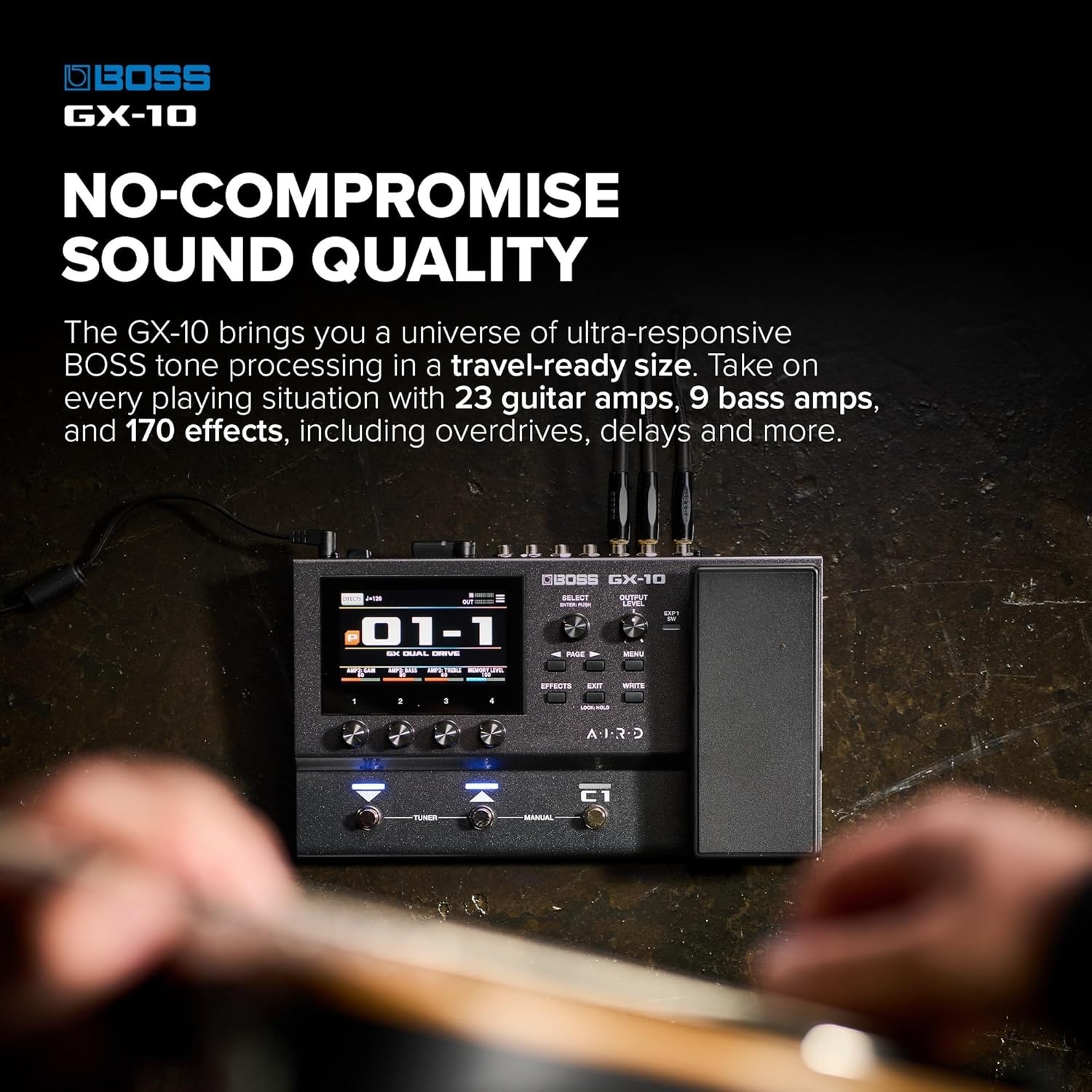 BOSS GX-10 Multi Effects Processor Guitar Pedal