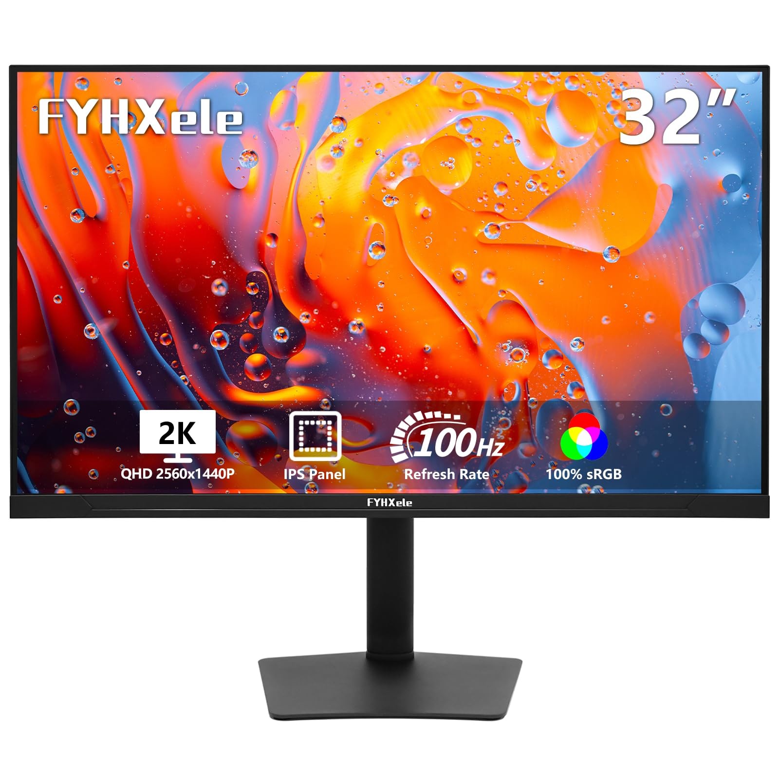 22 Inch Touchscreen Monitor, IPS FHD 1080P Touch PC Display, 75Hz, LED Backli...