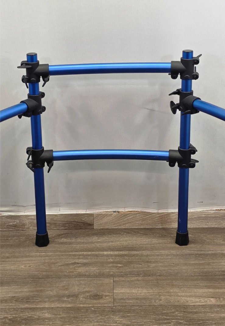 SIMMONS 3 Side Drum Rack 1.5" Tube -Blue