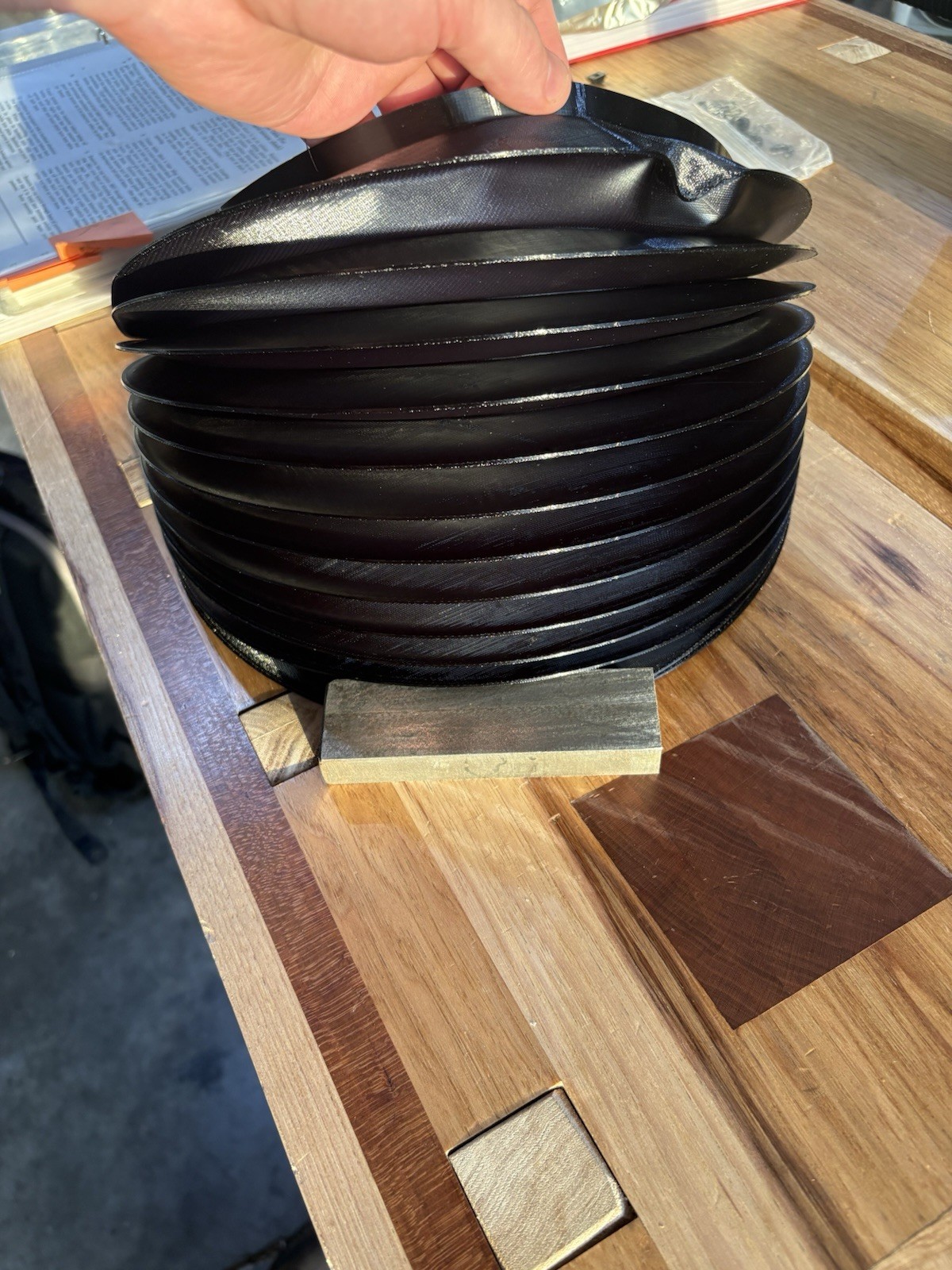 Polyurethane Rubber Bellow for Cincinnati #2 Tool & Cutter Grinder