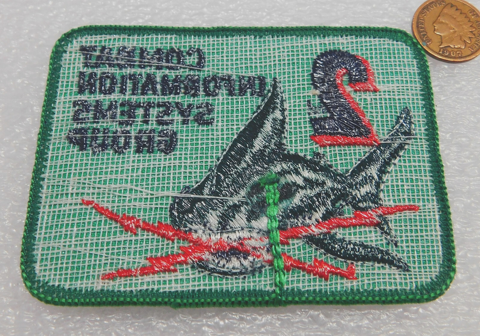 VINTAGE USAF 2nd COMBAT INFORMATION SYSTEMS GROUP PATCH