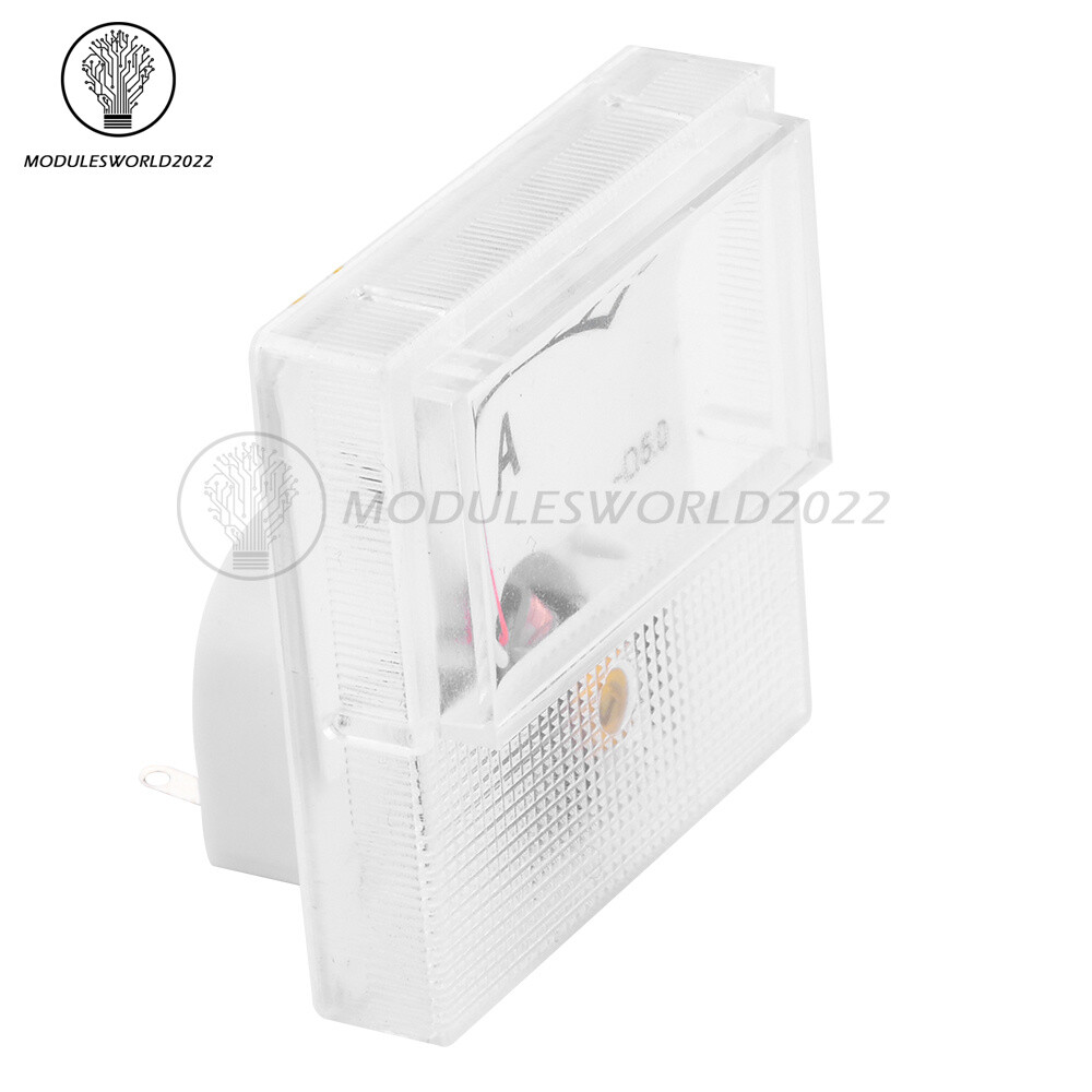 91C16 Pointer Type DC Ammeter Current Measuring Instrument 10A 20A 30A 50A