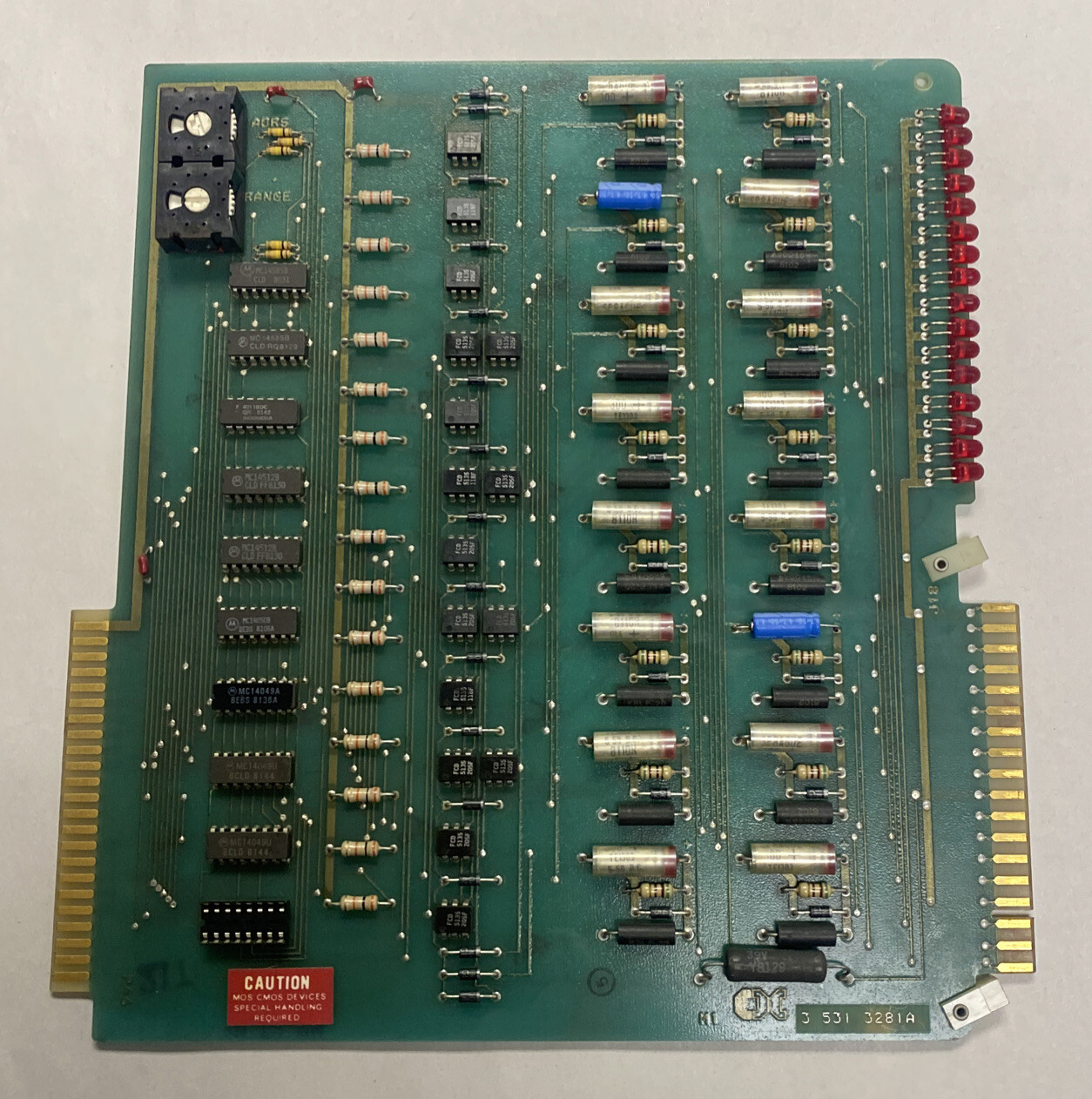 CINCINNATI MILACRON,3-531-3281A,DC INPUT BOARD