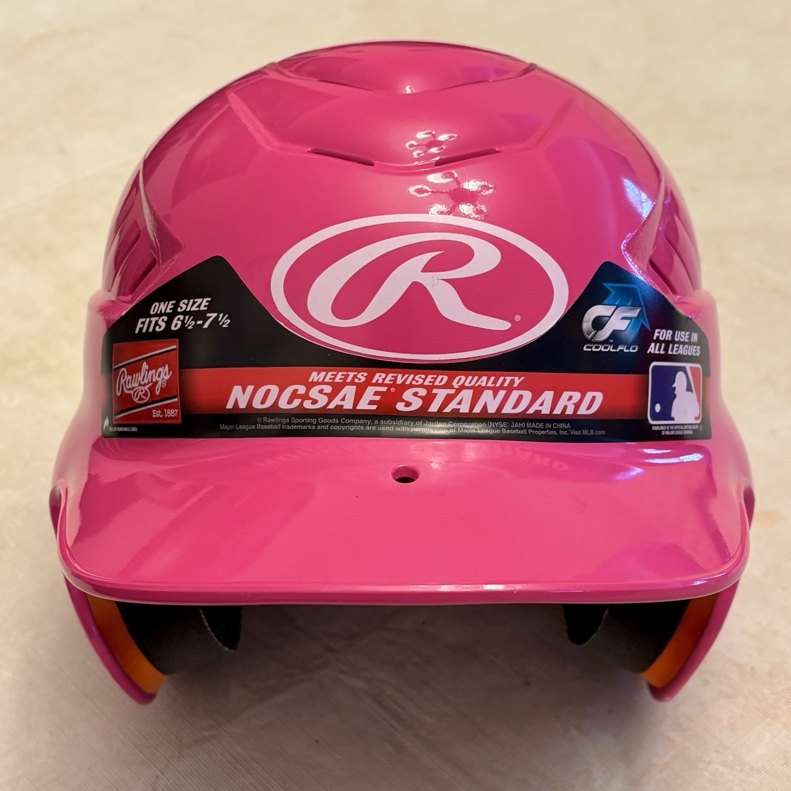 Rawlings Women's Girls Baseball Softball Batting Helmet Size 6 1/2 - 7 1/2 CLEAN