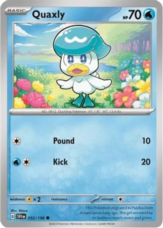 Quaxly - 052/198 - Common - Near Mint