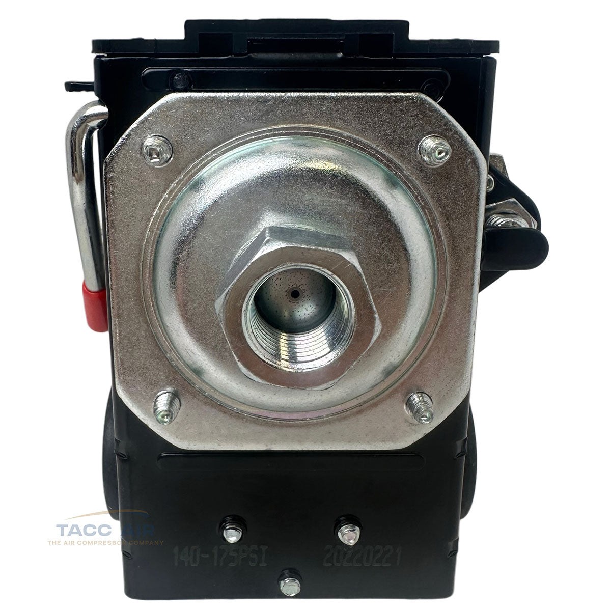 Air Compressor Pressure Switch Control Valve 140-175 PSI Single Port w/ Unloader