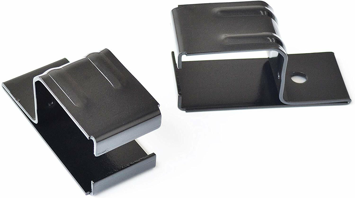 Exterior Double Sliding Barn Door Hardware Black Box Track Wall Mount Bracket